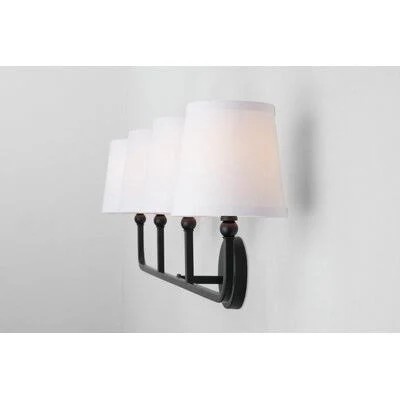 Climsland 4-Light Vanity Light Three Posts Finish: Matte YOOIM6_DMWU