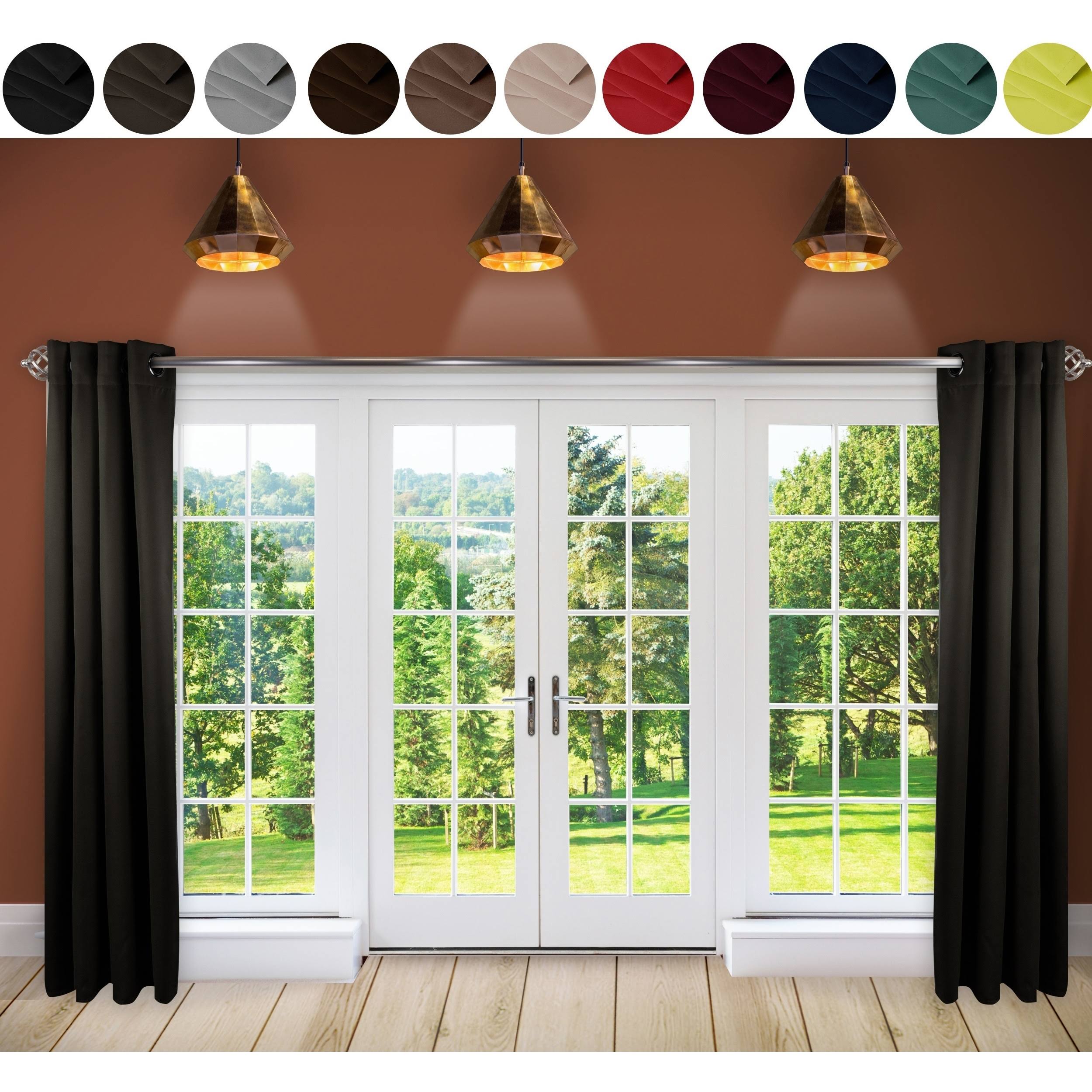 InStyleDesign Premium Extra Wide Heavyweight Curtain (1 Panel), Size 120W x 96H, 4MSWM2_XEC7 InStyleDesign Premium Extra Wide Heavyweight Curtain (1 Panel), Size 120W x 96H, 4MSWM2_XEC7