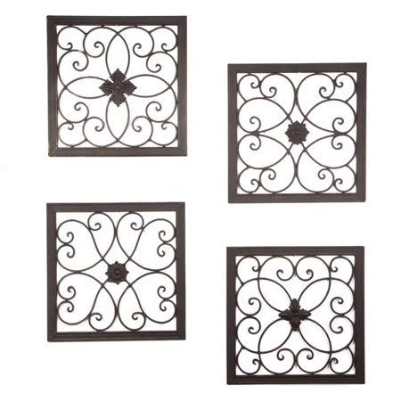 ByronAnthonyHome 4 Piece Madeline Wall Decor MPRFES_VRYL