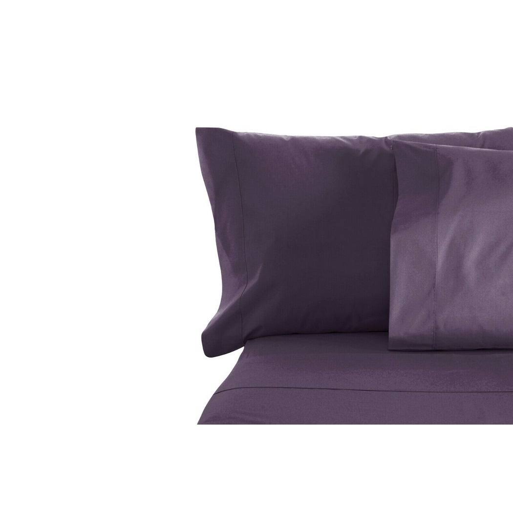 Bluff City Bedding Deep Pockets Soft 6 Piece 1800 Luxury Egyptian Cotton Feel Sheets Eggplant Twin XL, Twin, CWXAEI_XLDA