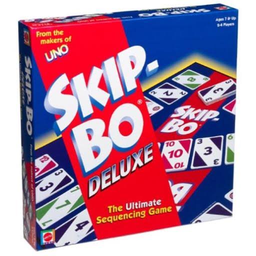 Mattel Skip-Bo Deluxe Card YYYON5_TGUO Mattel Skip-Bo Deluxe Card YYYON5_TGUO