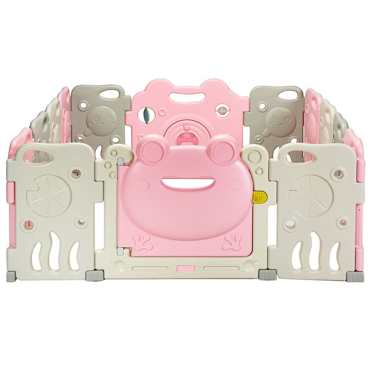 Baby Playpen Activity Center Safety Play Yard Cute QGNRAZ_QQTE Baby Playpen Activity Center Safety Play Yard Cute QGNRAZ_QQTE