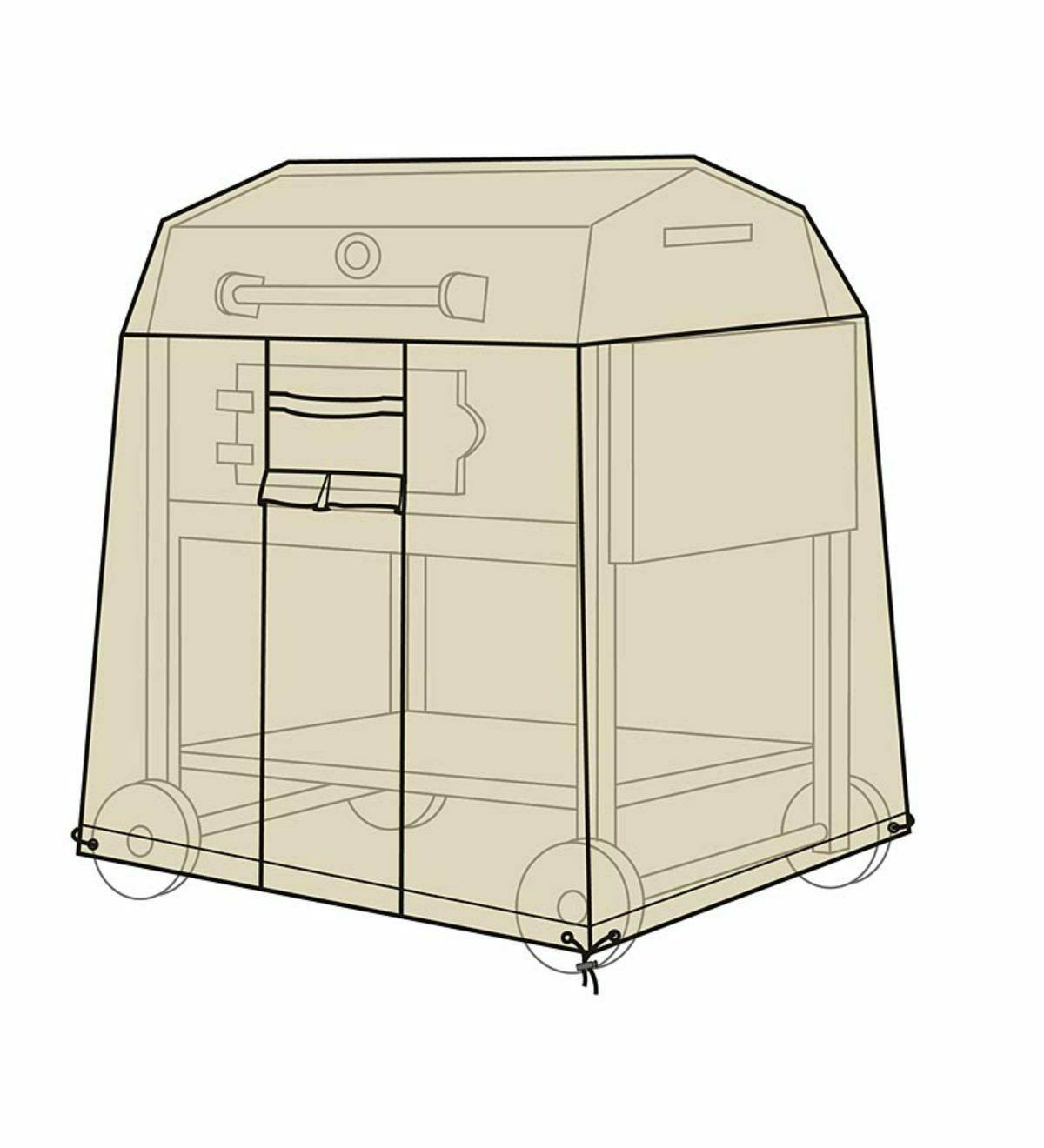 All-Weather Outdoor Large Deluxe GAS Grill COVER, STJVX6_ZRHX