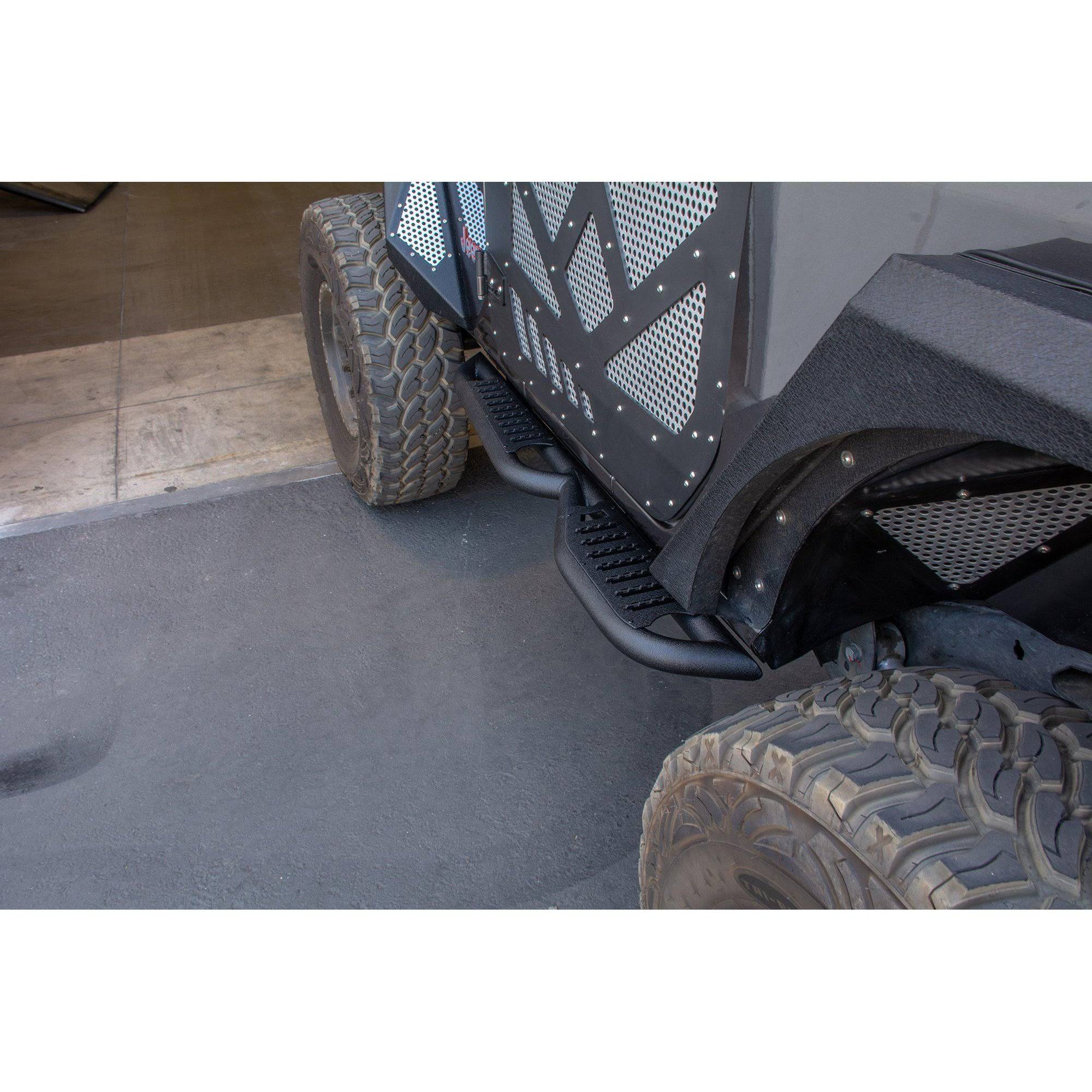 DV8 Offroad SRJL-22 - 2018+ Jeep JL 2 Door Tubular Rock Slider ZZL15S_ICLC DV8 Offroad SRJL-22 - 2018+ Jeep JL 2 Door Tubular Rock Slider ZZL15S_ICLC