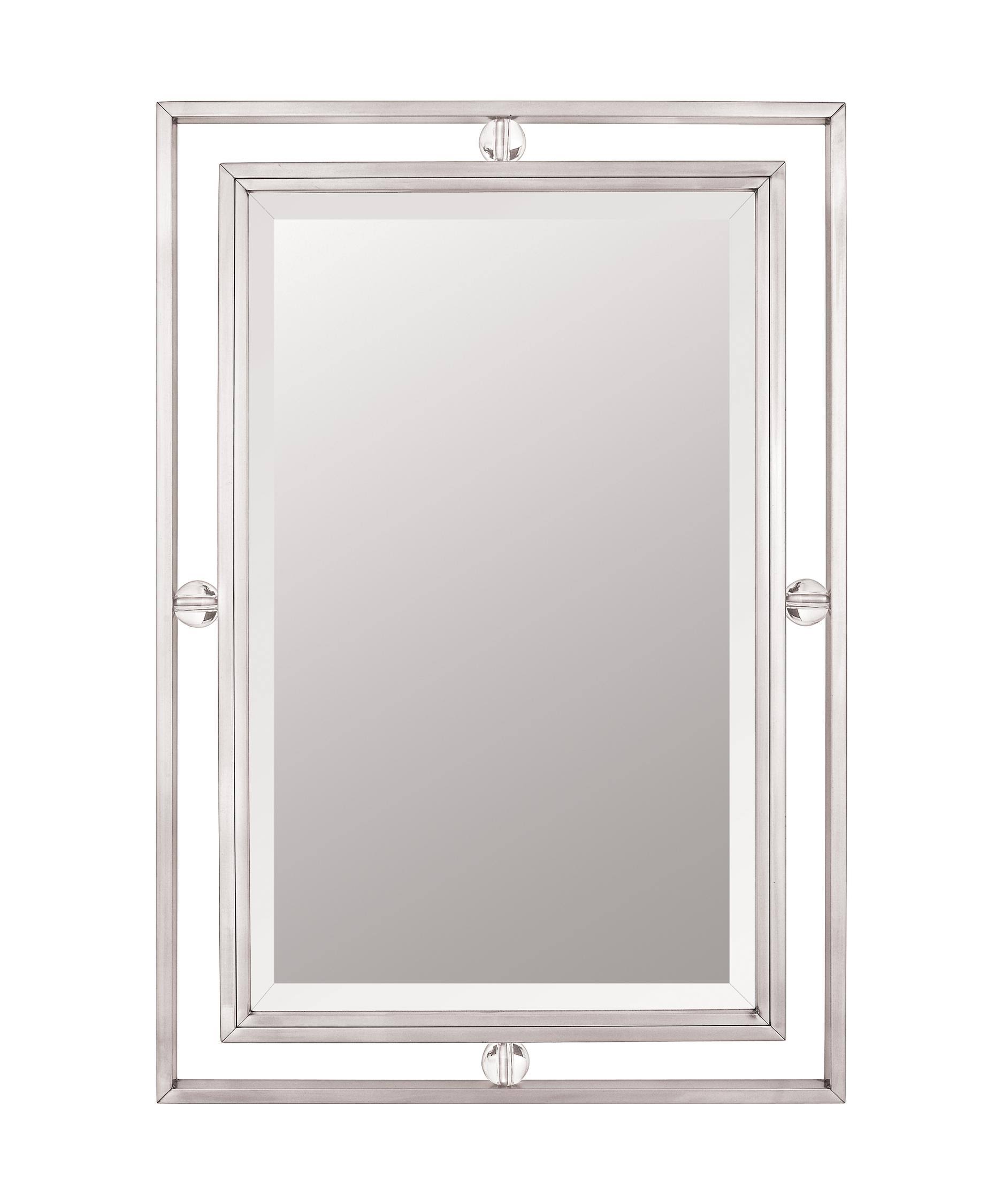 Quoizel DW43222BN - Downtown Mirror, Brushed 1GRM3G_ZVUT