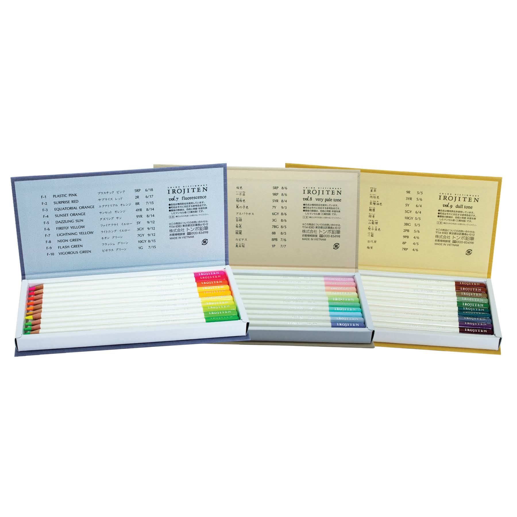 Tombow Irojiten Colored Pencils Dictionary Seascape Set of TITZGT_S2MG Tombow Irojiten Colored Pencils Dictionary Seascape Set of TITZGT_S2MG