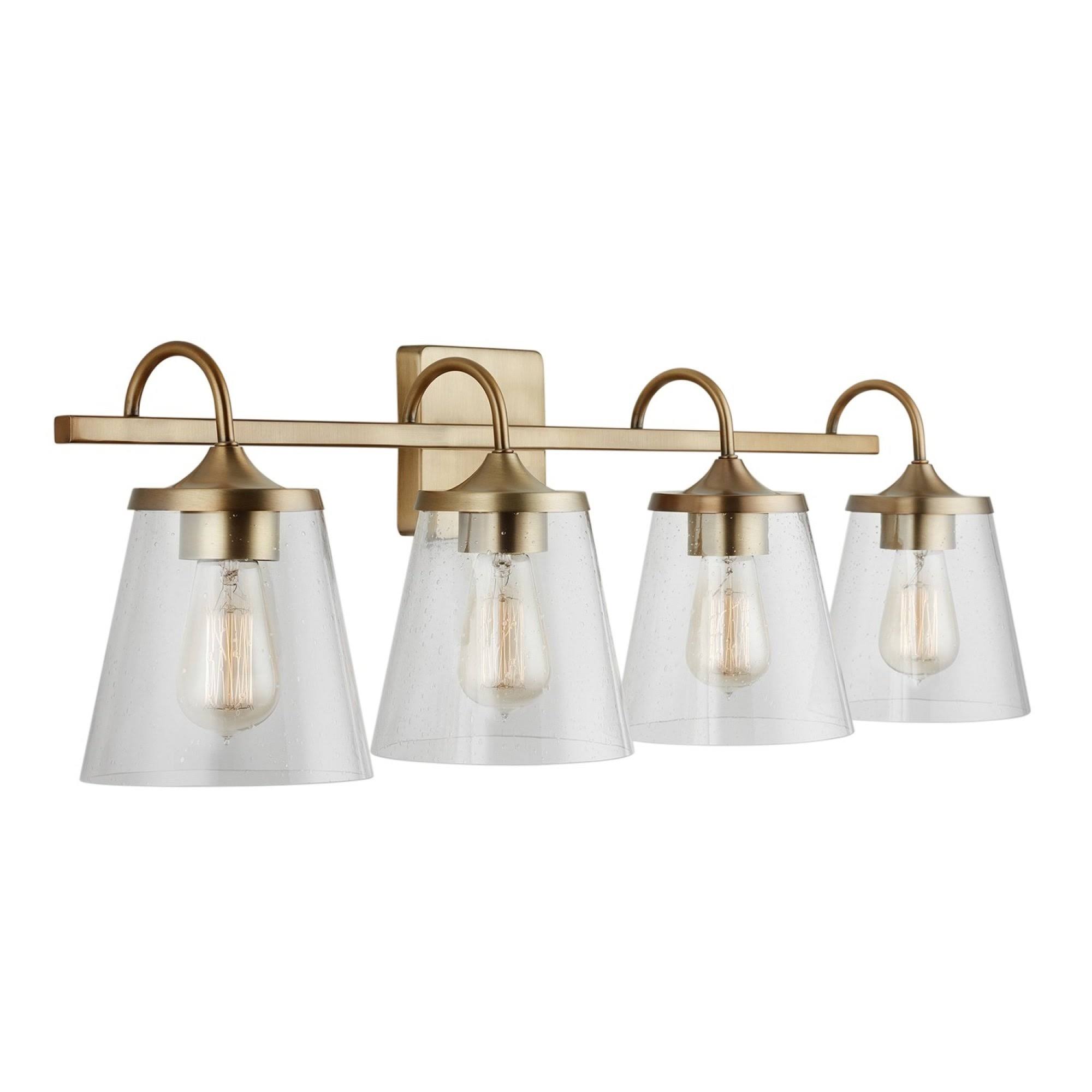 Capital Lighting 139142AD-496 Independent 4 Light Vanity, Aged FBKYX6_DGFJ