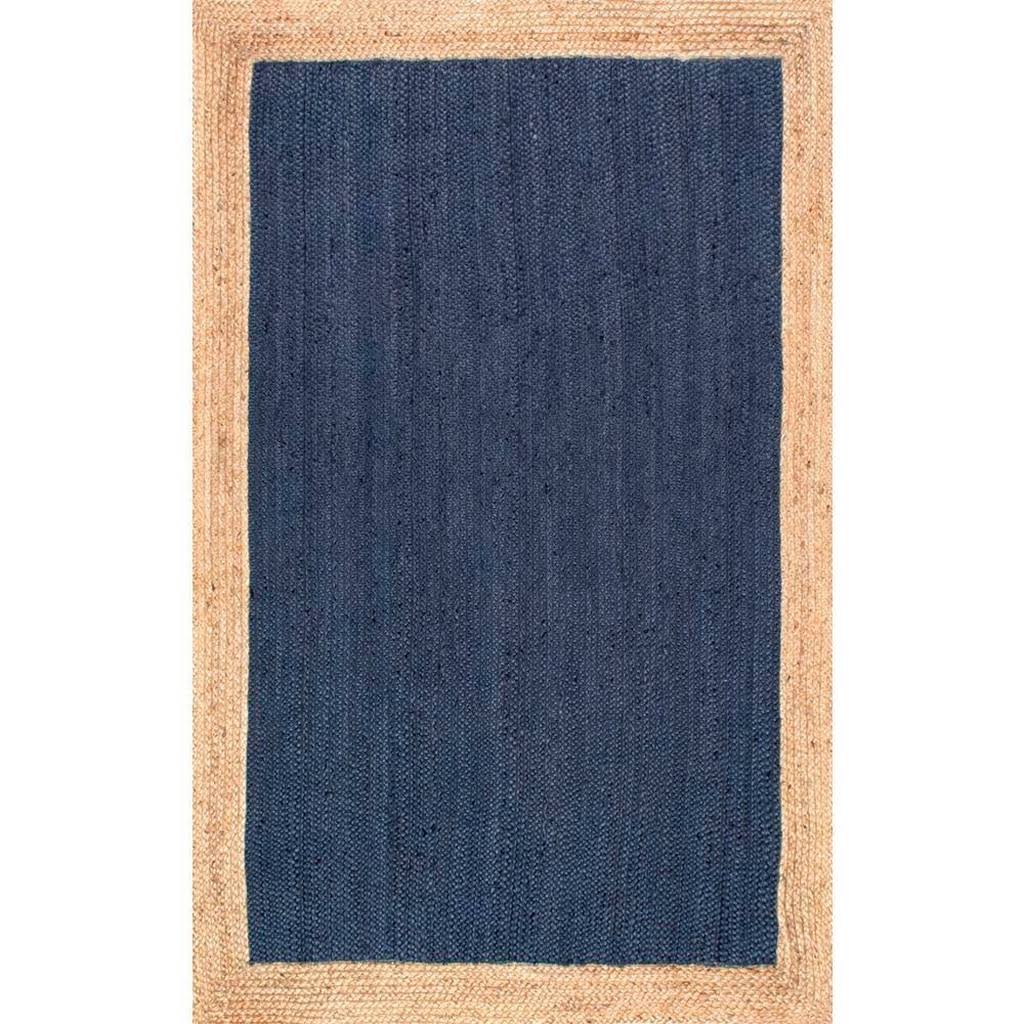 nuLOOM Eleonora Hand-Woven Blue Area Rug; 8' x 10' H2KM7T_BVJL nuLOOM Eleonora Hand-Woven Blue Area Rug; 8' x 10' H2KM7T_BVJL