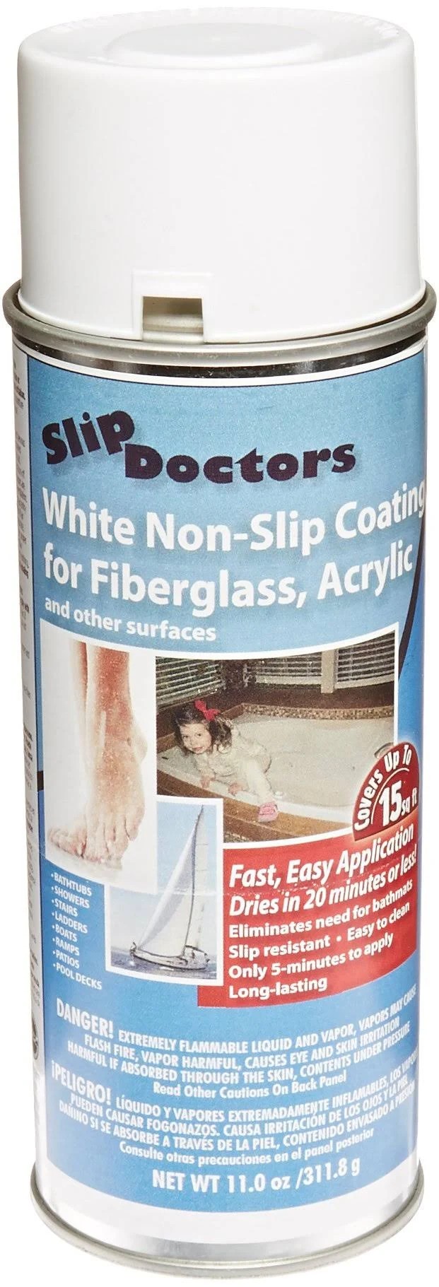 SlipDoctors Non Slip Resistant Spray for Fiberglass White MPW9QT_OV79 SlipDoctors Non Slip Resistant Spray for Fiberglass White MPW9QT_OV79