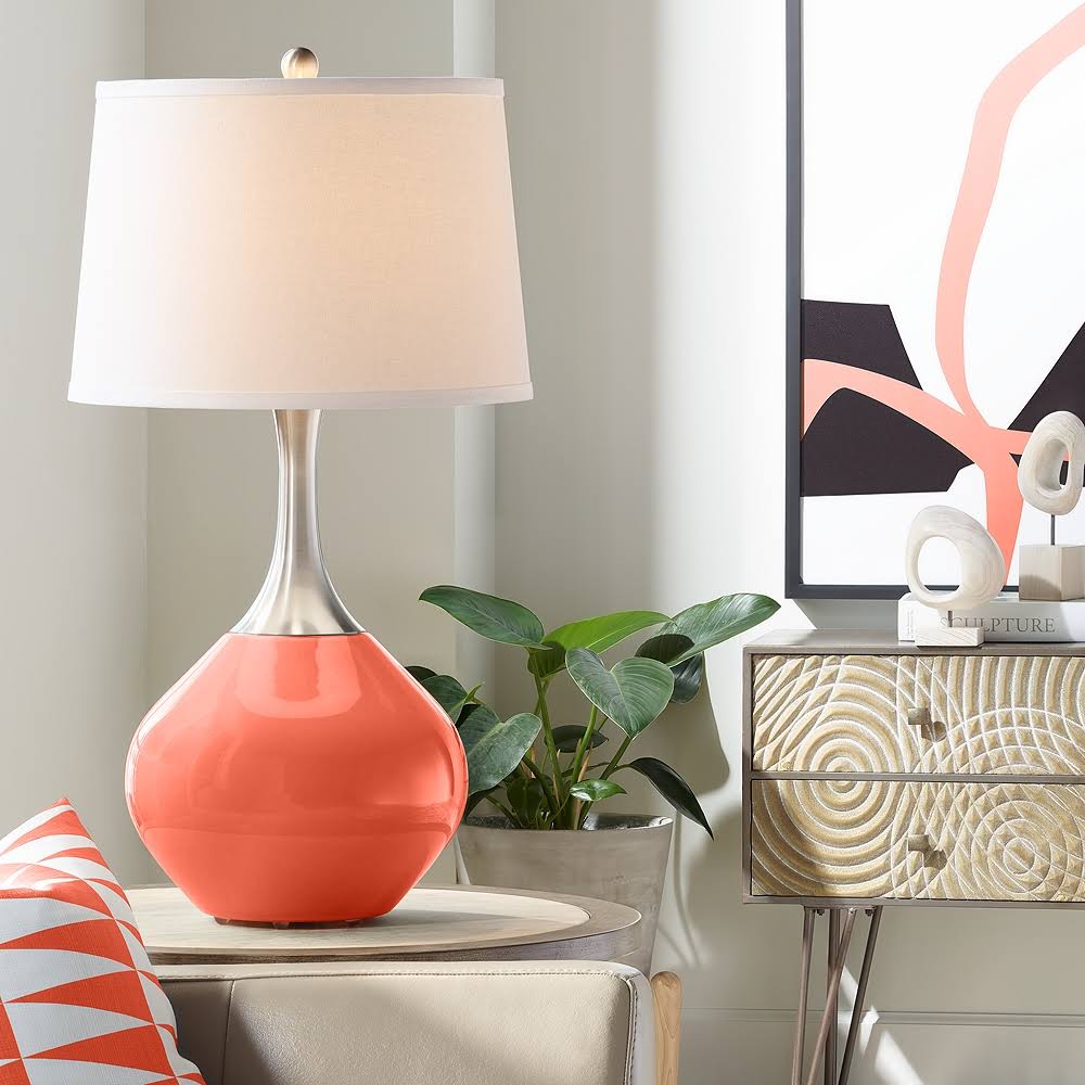 Color + Plus Daring Orange Spencer Table JNCNOK_XNFD Color + Plus Daring Orange Spencer Table JNCNOK_XNFD