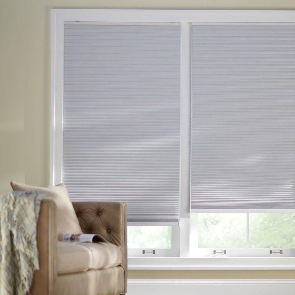 Home Decorators Collection Shadow White Cordless Blackout Cellular Shade - 69.75 in. W x 72 in. SCPPEK_HRZL Home Decorators Collection Shadow White Cordless Blackout Cellular Shade - 69.75 in. W x 72 in. SCPPEK_HRZL