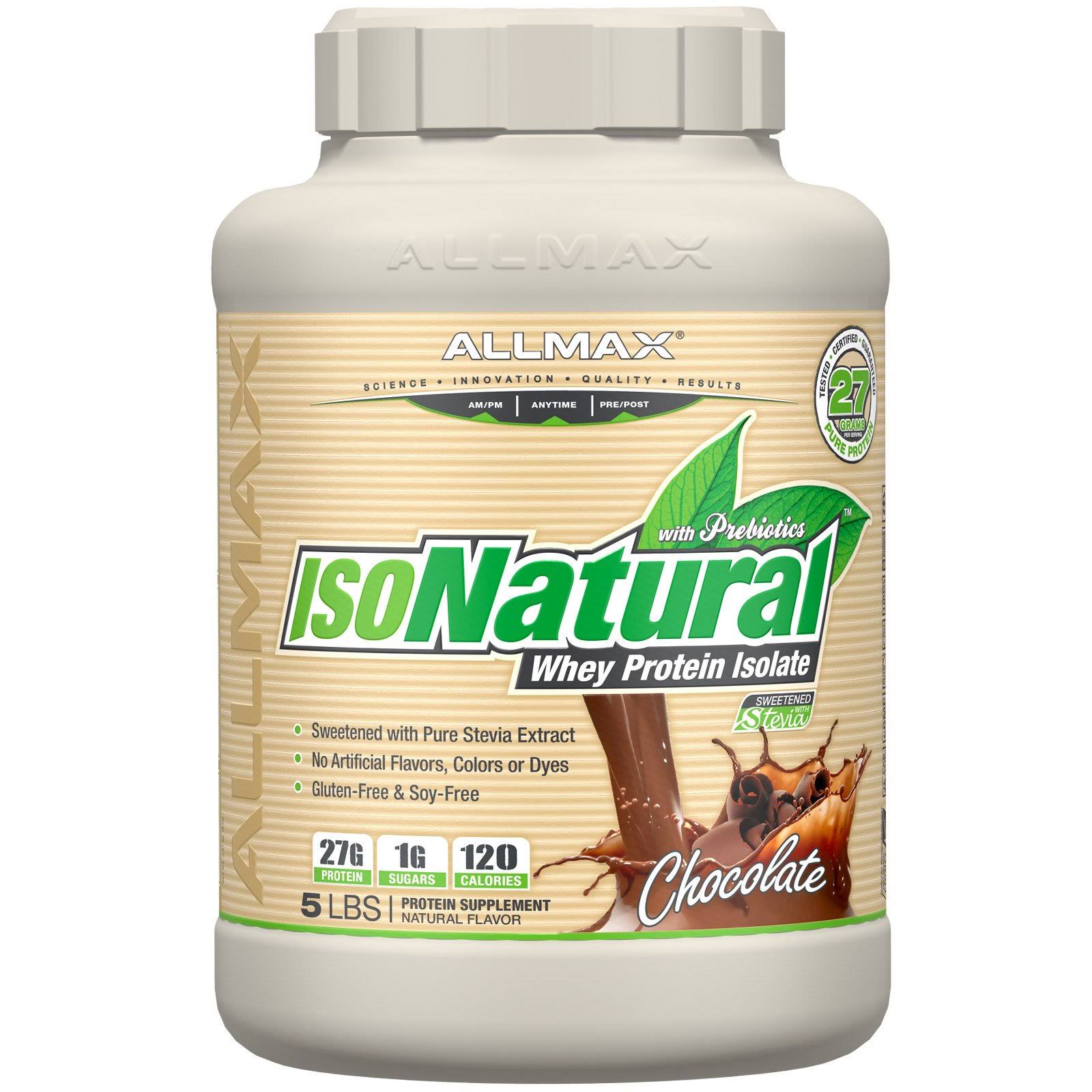Allmax Nutrition IsoNatural Protein 5 lbs PFTDKX_DIVZ