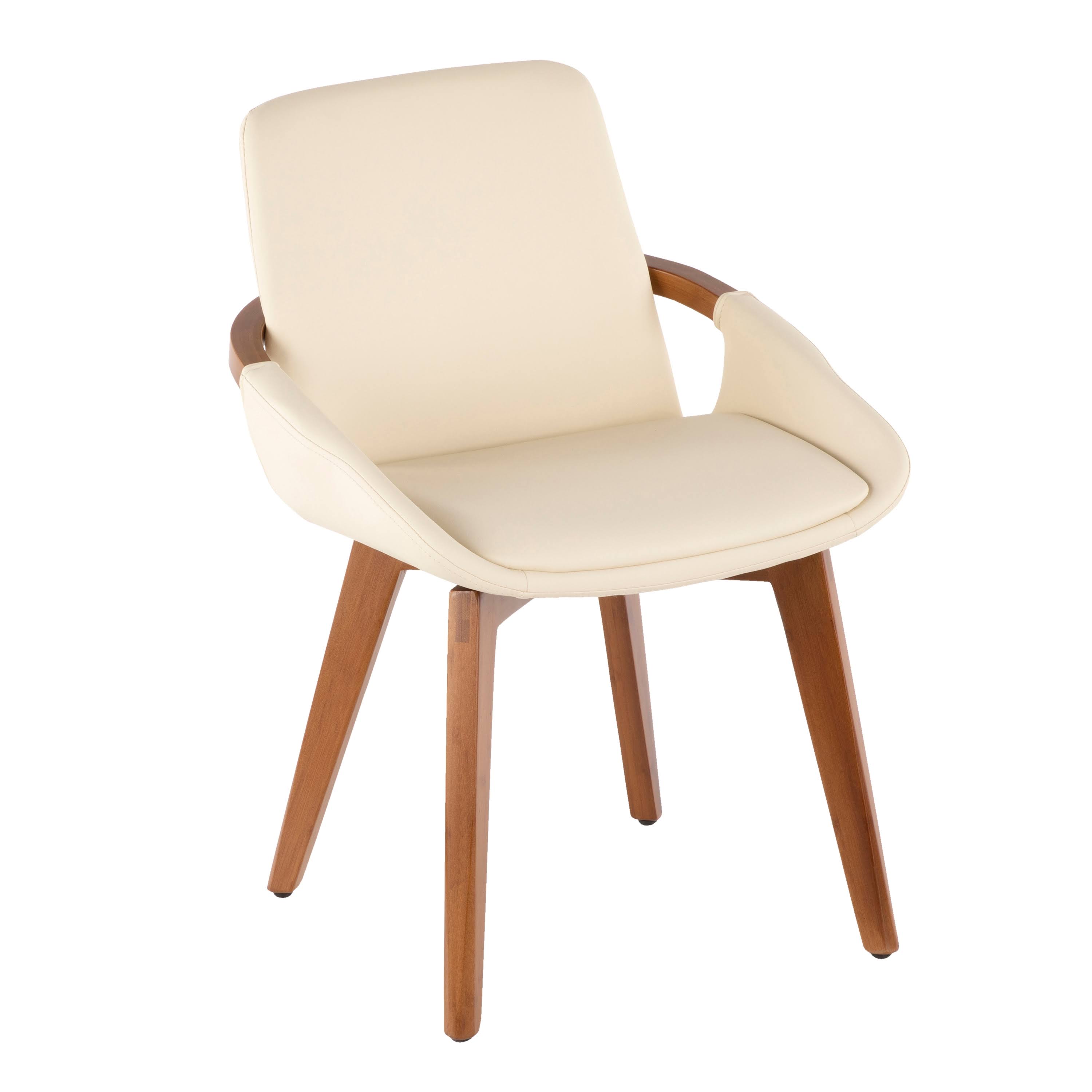Damato Dining Chair Leather, Yellow/Beige by Ashley WASEFL_FYLZ