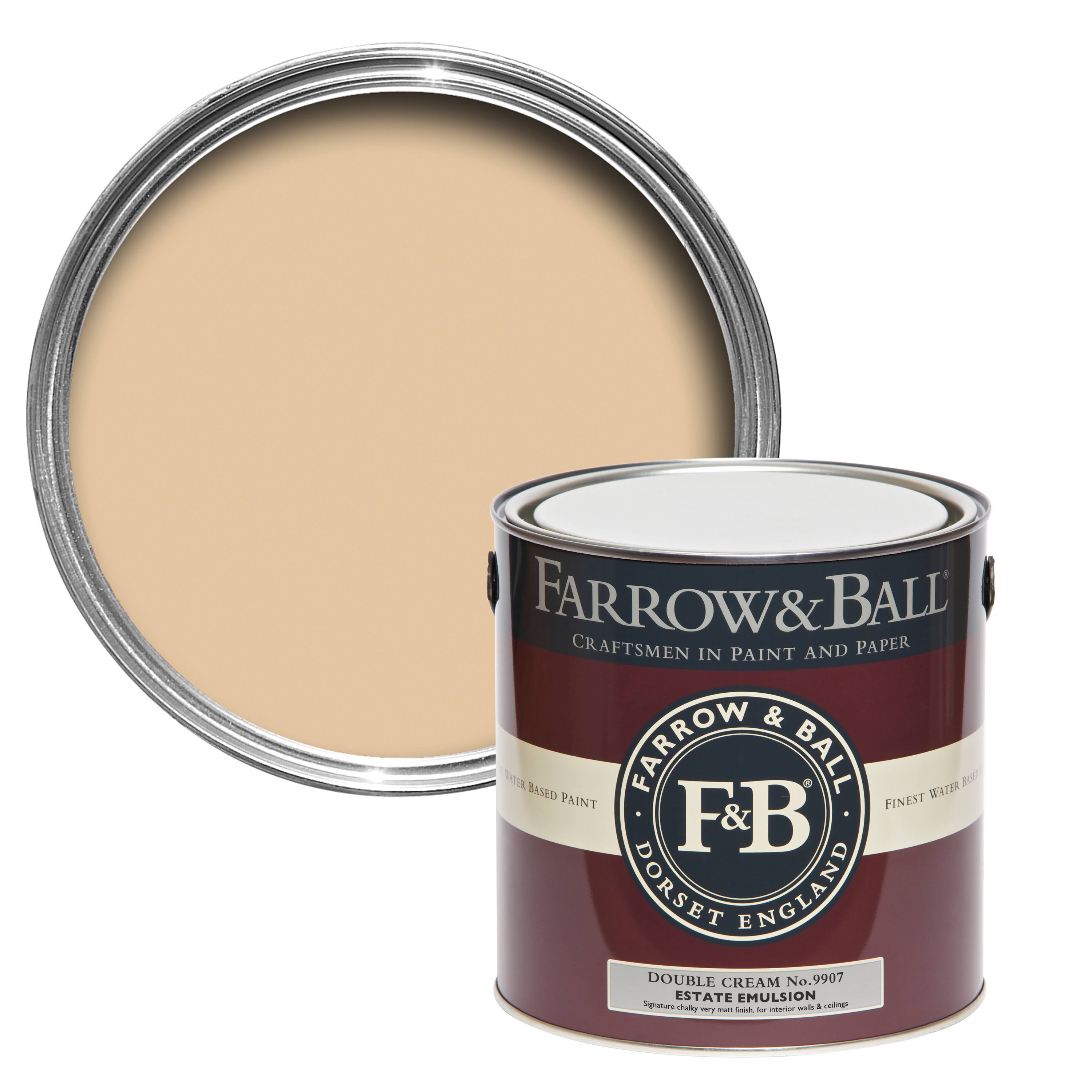 Farrow Ball Archive Collection: Double Cream Paint US Gallon Exterior Masonry Double Cream No.B35JHT_EJMO