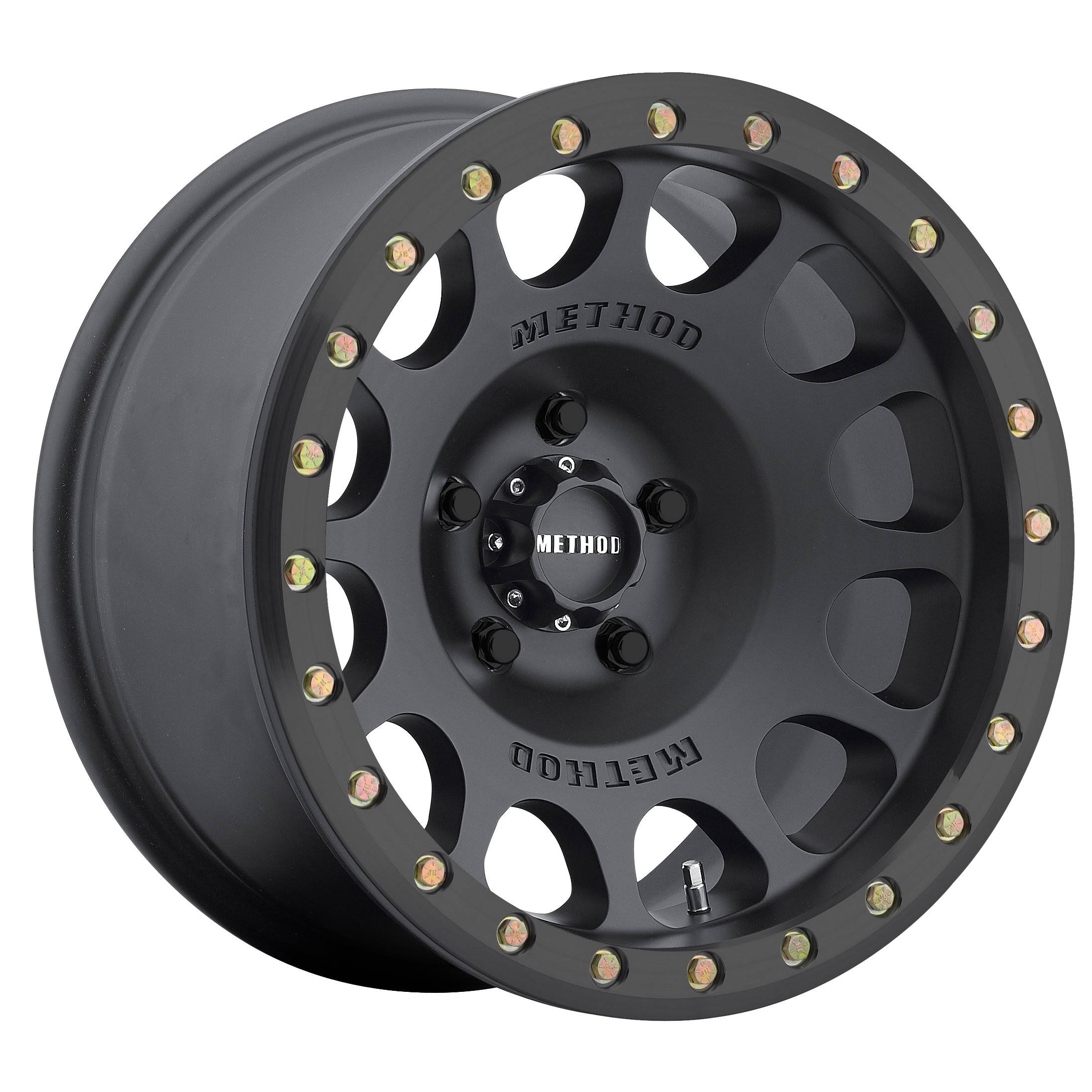 Method Mr105 Beadlock Matte Black Wheel 17x9 5x5 -IHERRX_RLFQ Method Mr105 Beadlock Matte Black Wheel 17x9 5x5 -IHERRX_RLFQ