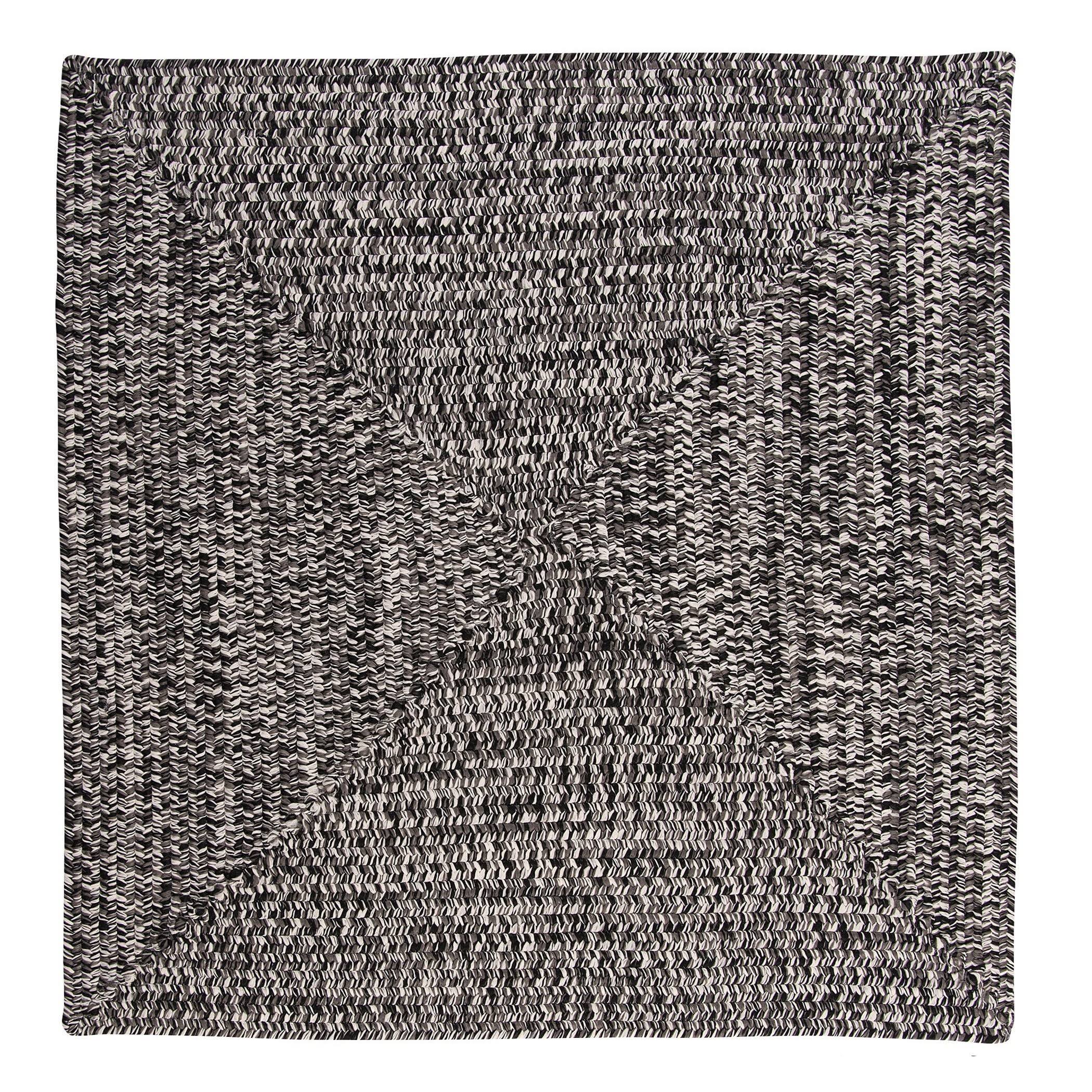 Ocean's Edge Multi Area Rug (Black Lace - 8' x 8' Square), Colonial BN9FIK_VA93