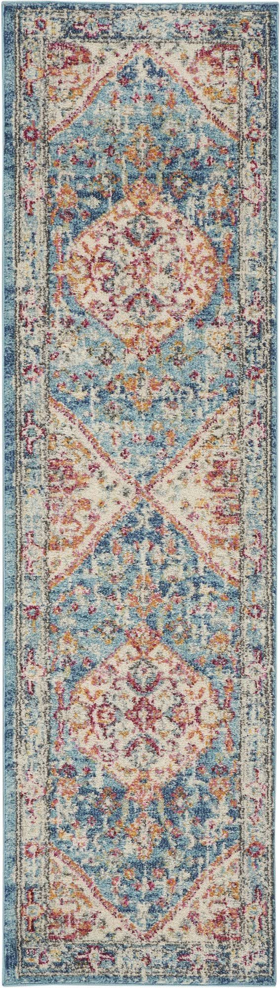 Nourison PSN23 Passion Ivory/Light Blue Area Rug- 6'LVOVC1_9IMJ Nourison PSN23 Passion Ivory/Light Blue Area Rug- 6'LVOVC1_9IMJ