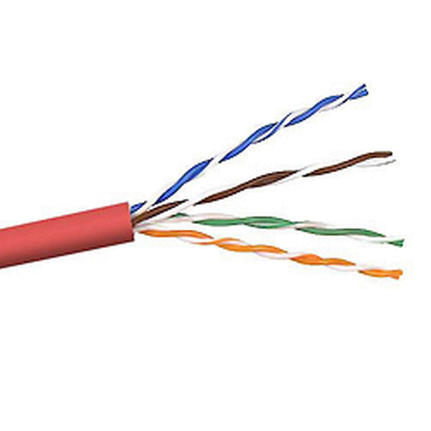 Belkin Cat5e Bulk Cable - 1000ft - Red A7L504-1000-H6IG0V_CNLZ Belkin Cat5e Bulk Cable - 1000ft - Red A7L504-1000-H6IG0V_CNLZ