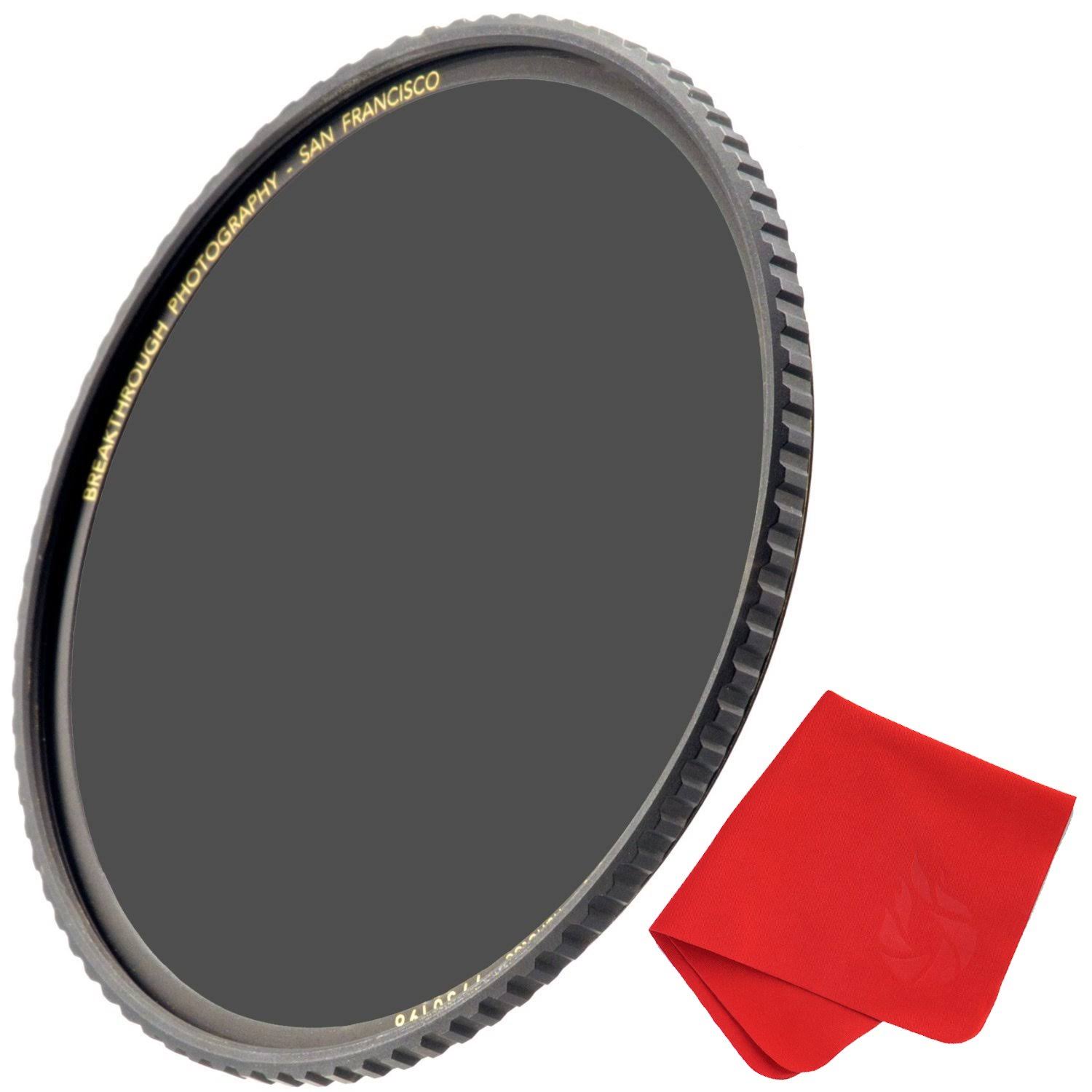 Breakthrough Photography 77mm X4 ND Traction Filter, 6 Stop, Schott Glass, Nanotec Coating, Double Threaded, Weather THCPSN_ULB3 Breakthrough Photography 77mm X4 ND Traction Filter, 6 Stop, Schott Glass, Nanotec Coating, Double Threaded, Weather THCPSN_ULB3