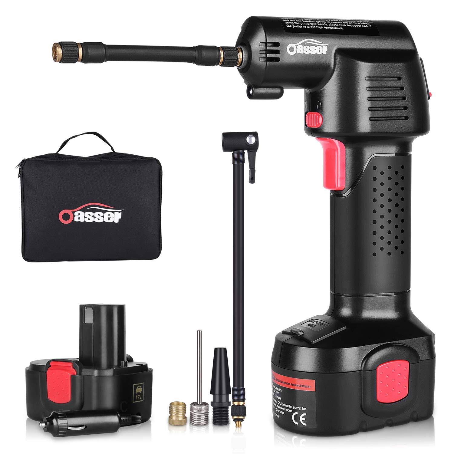 Oasser Air Compressor Electric Inflator Portable Hand Held Pump with Digital 9OUHN5_7CZC Oasser Air Compressor Electric Inflator Portable Hand Held Pump with Digital 9OUHN5_7CZC