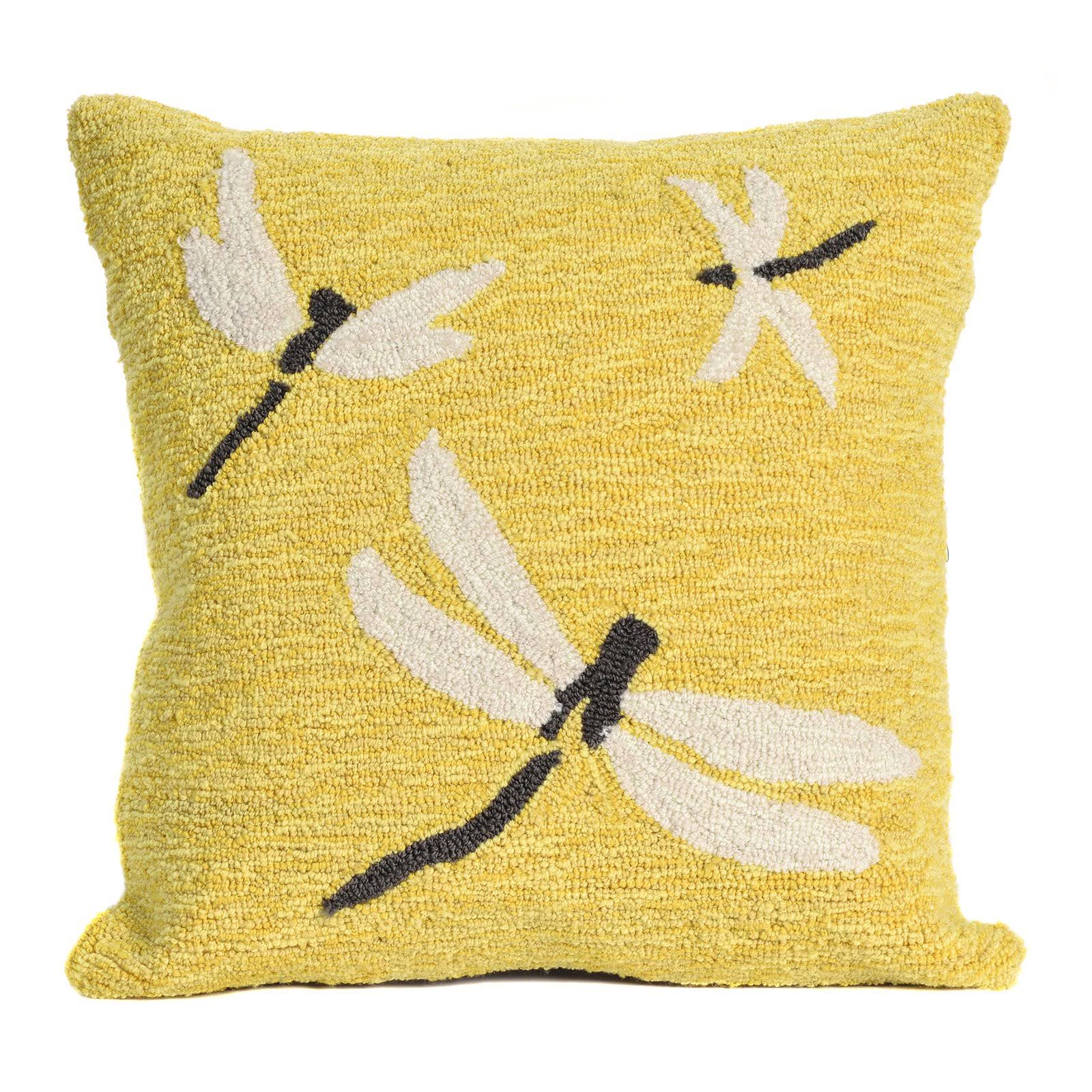 Liora Manne Frontporch Dragonfly Pillow - WGBDKG_SZ0D