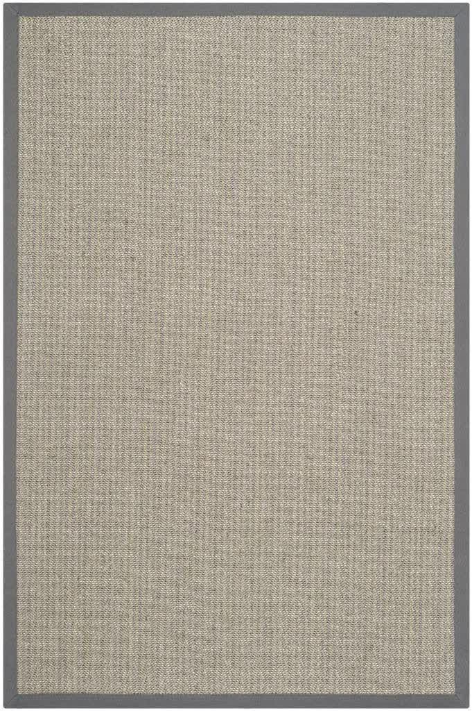 Safavieh NF444A Grey Natural Fiber Brown / Grey 4' x 6' Area VP8BVG_PVGA Safavieh NF444A Grey Natural Fiber Brown / Grey 4' x 6' Area VP8BVG_PVGA