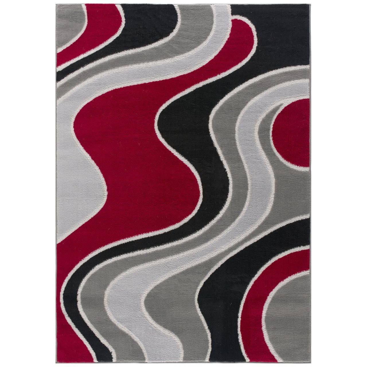 L'Baiet Sian Multicolor Graphic 8' x 10' Rug HW4TIC_2FIK L'Baiet Sian Multicolor Graphic 8' x 10' Rug HW4TIC_2FIK