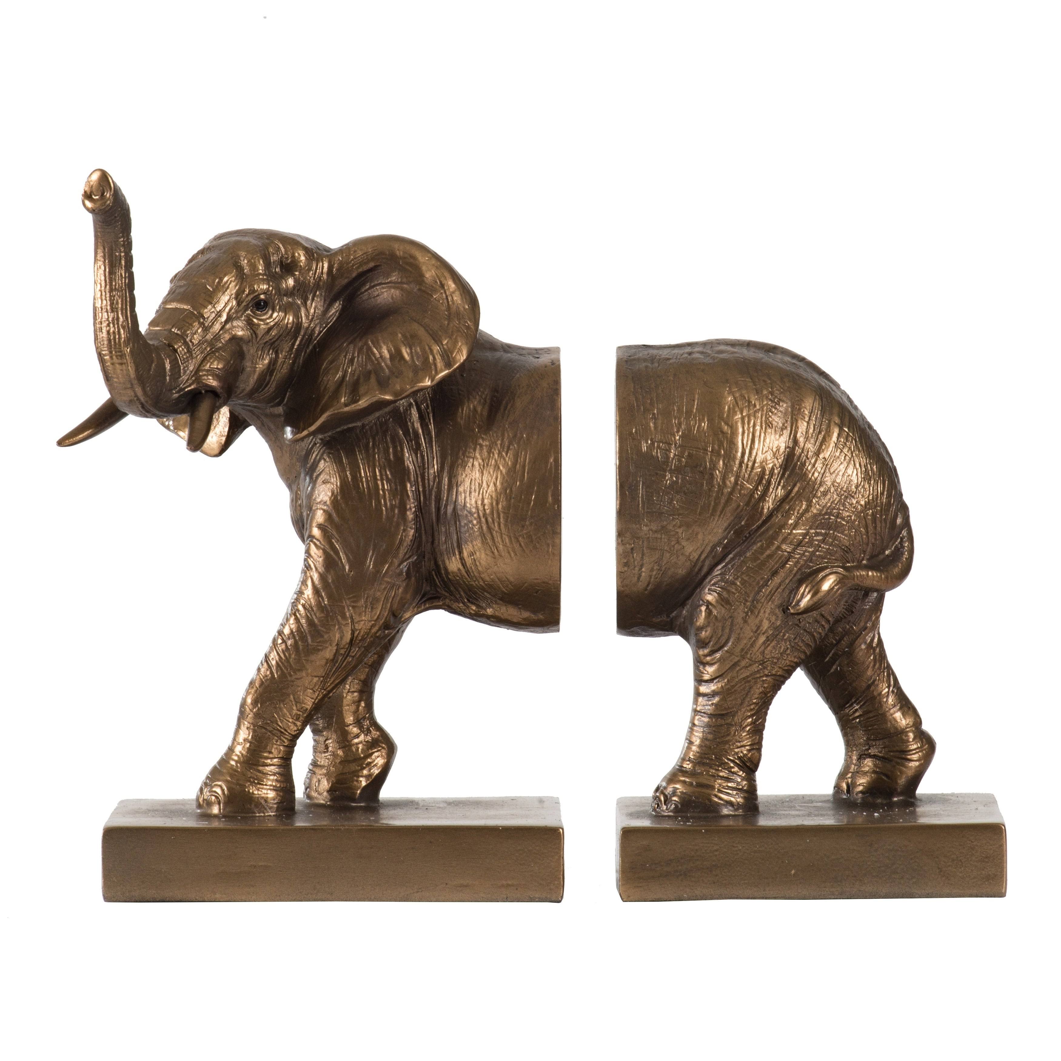 A B Home Copper Elephant Bookends (Set of 2) 1SQMRM_0KDW A B Home Copper Elephant Bookends (Set of 2) 1SQMRM_0KDW