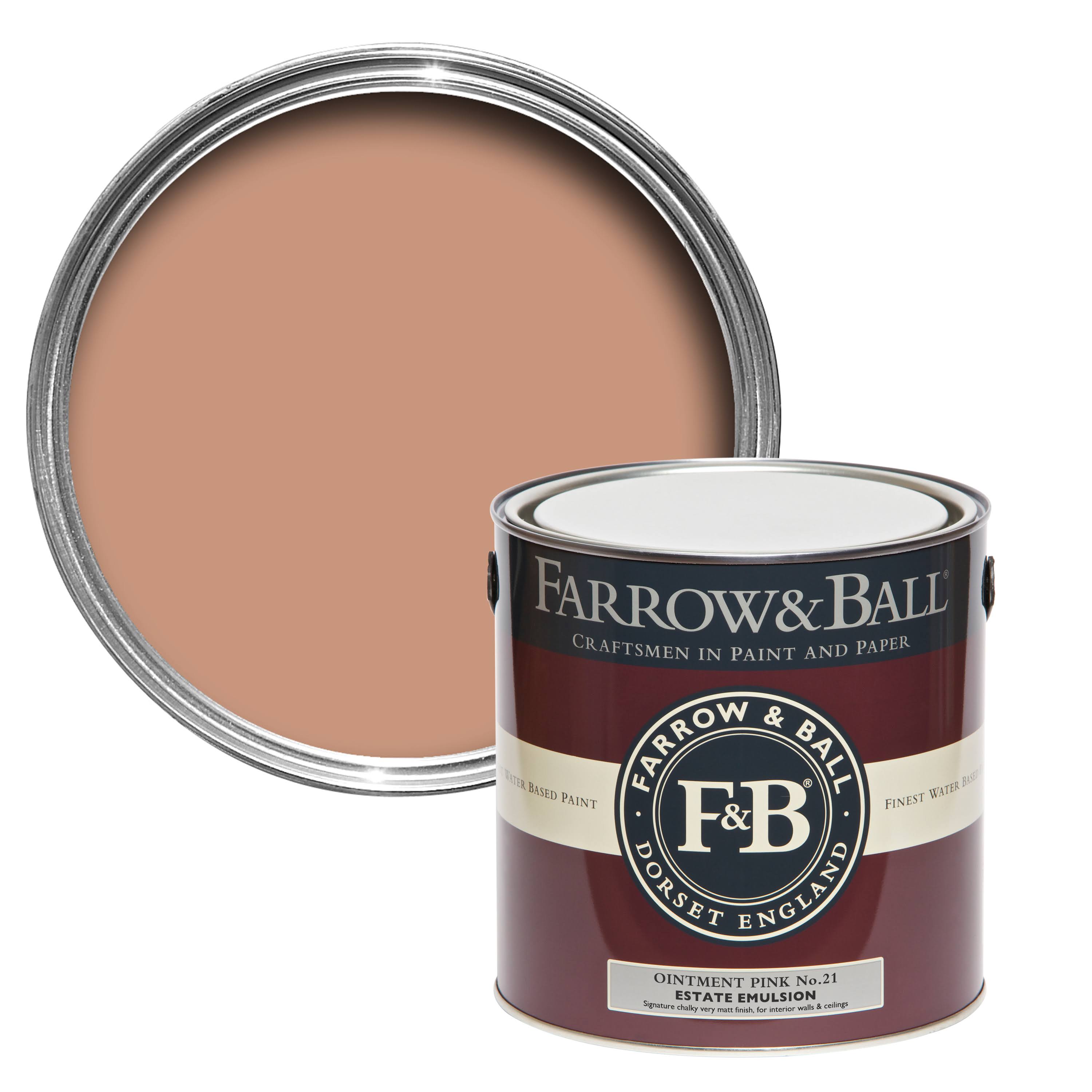 Farrow Ball Archive Collection: Ointment Pink Paint US Gallon Exterior Eggshell Ointment Pink No.TOCNAC_RXVF