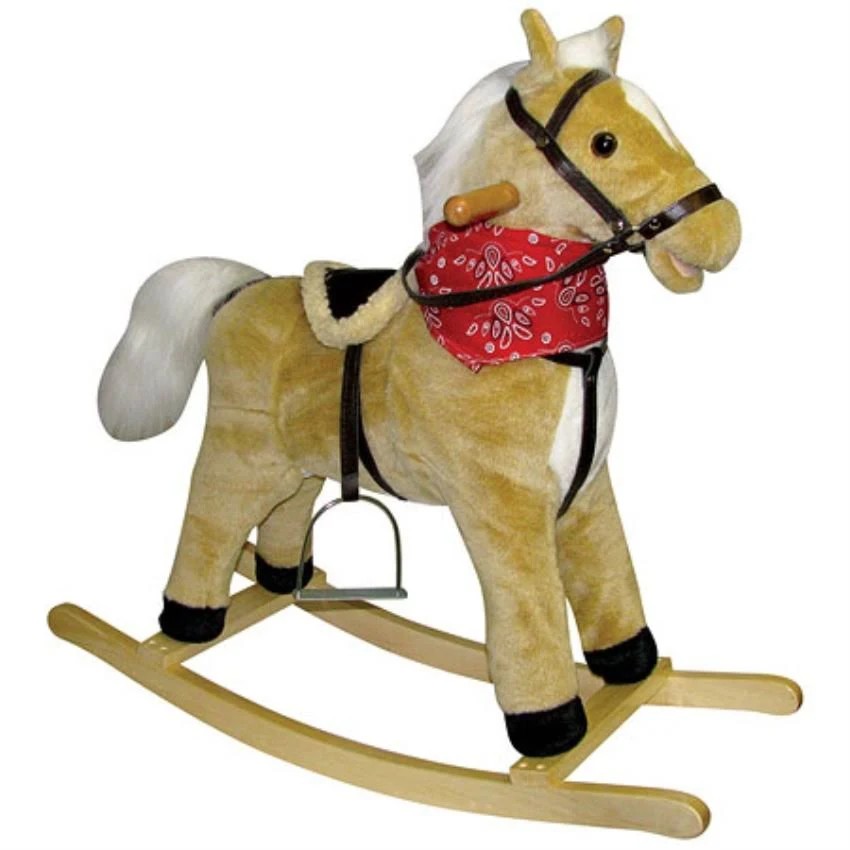 Charm Blonde Horse Rocking SXFJ5J_VAXY