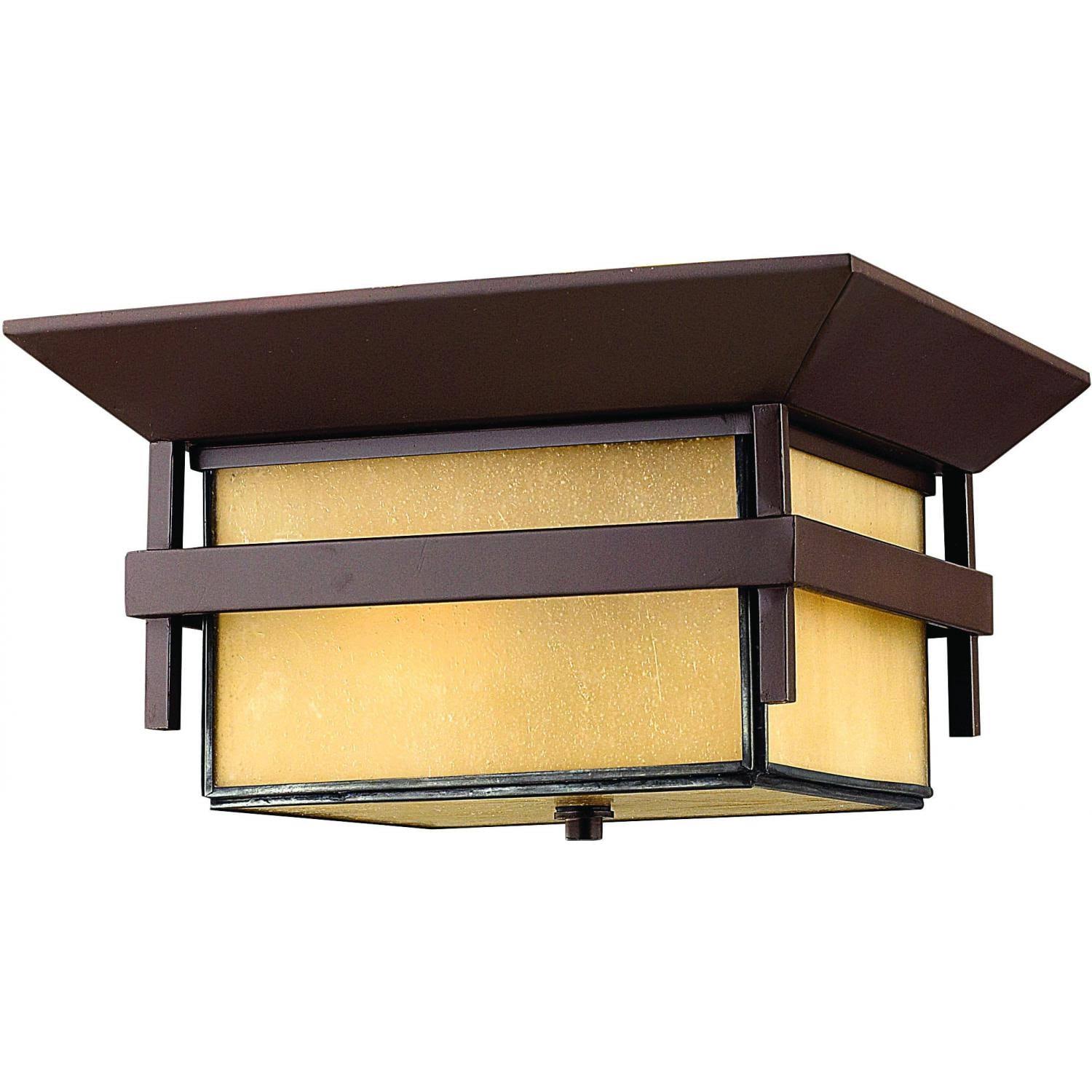 Hinkley Lighting Harbor 2 Light Outdoor Flush Mount, Anchor Bronze - Z30BTR_RBOC Hinkley Lighting Harbor 2 Light Outdoor Flush Mount, Anchor Bronze - Z30BTR_RBOC