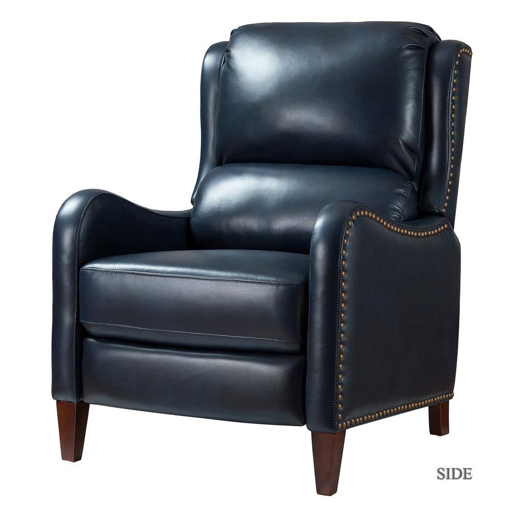 14karat Home Hyde Polyester Recliner, Navy, Size: Standard, WPIEMZ_NJYI 14karat Home Hyde Polyester Recliner, Navy, Size: Standard, WPIEMZ_NJYI