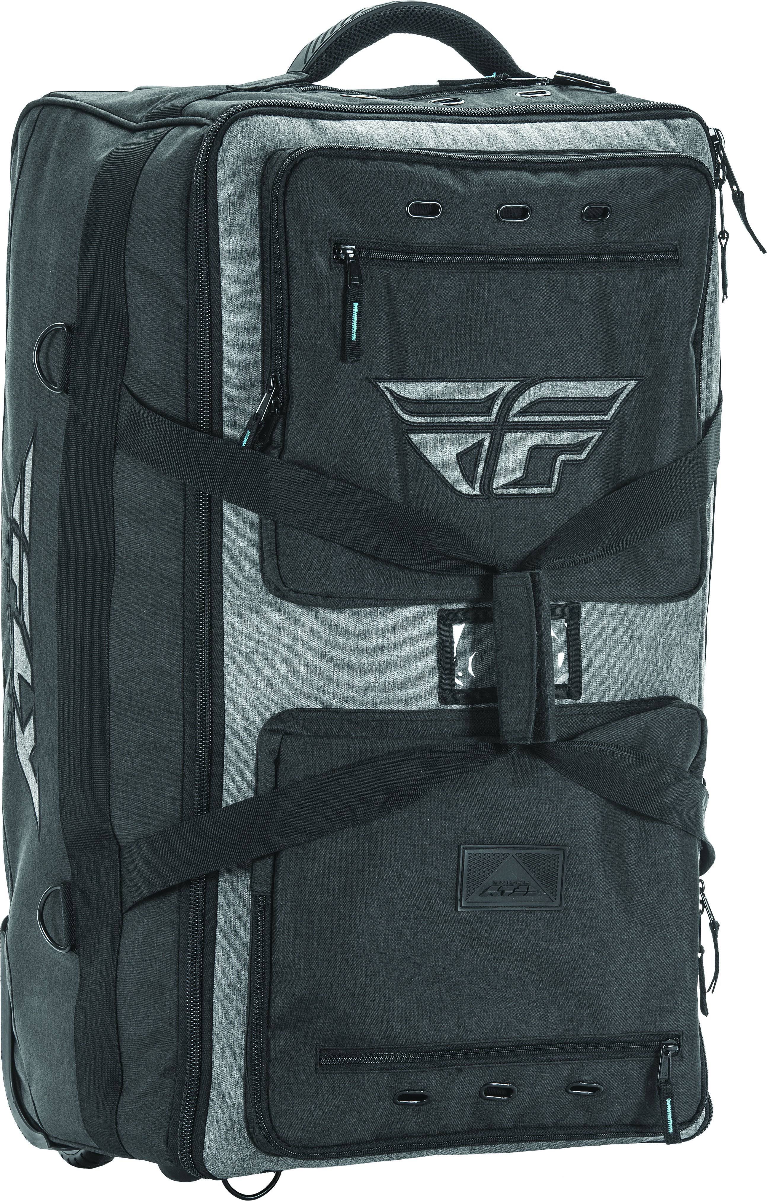 Fly Racing 28-5136; Tour Roller Bag (Black/Grey) IT9YEV_CJFN