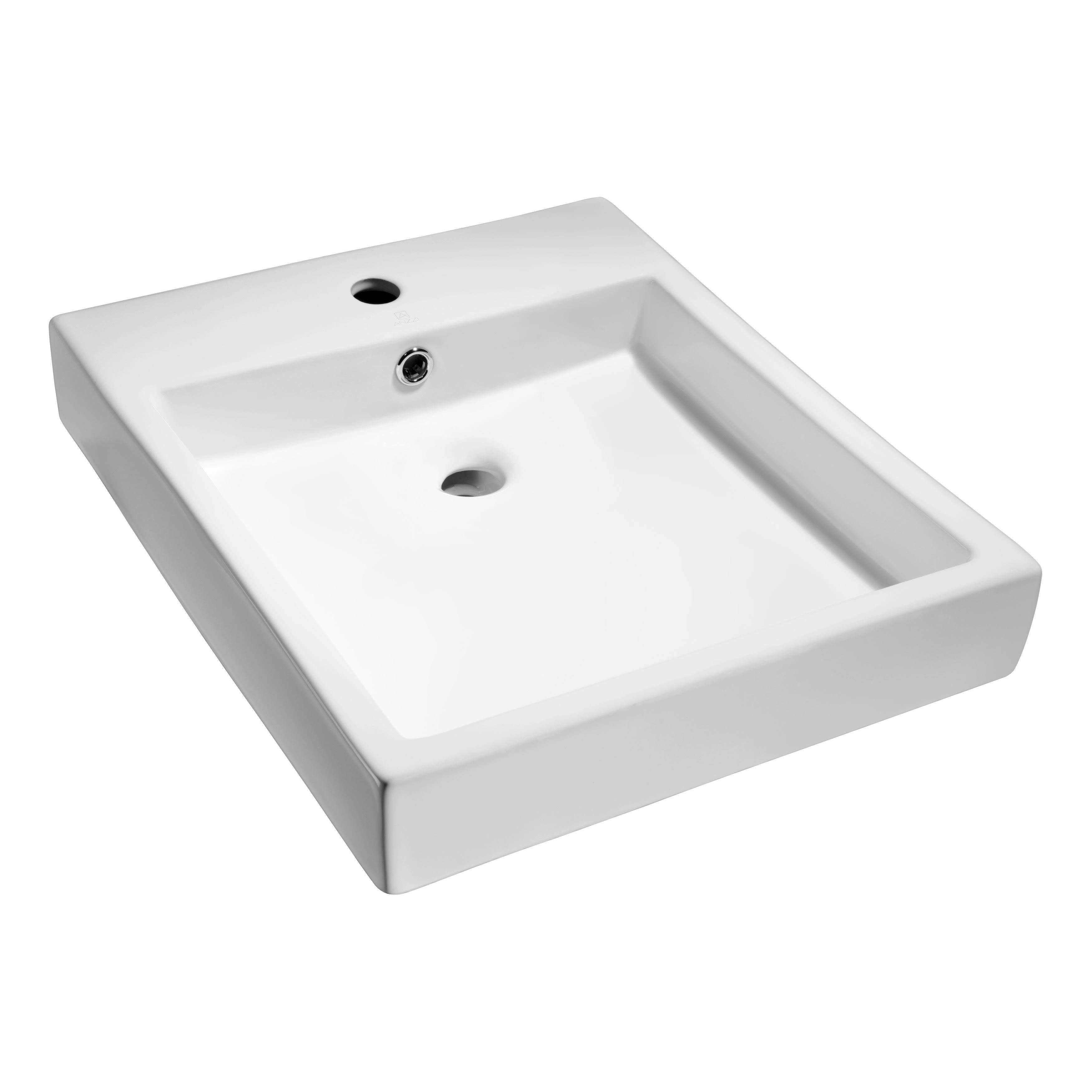 Anzzi LS-AZ124 Deux Series Ceramic Vessel Sink in ZZGCFK_W13U