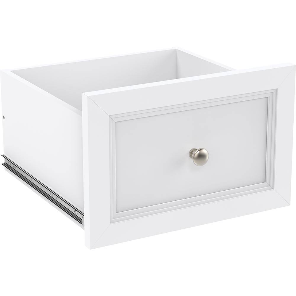 Closetmaid Selectives 9.92 in. H x 15.32 in. W White Laminate Closet H5XFPZ_OSRI Closetmaid Selectives 9.92 in. H x 15.32 in. W White Laminate Closet H5XFPZ_OSRI