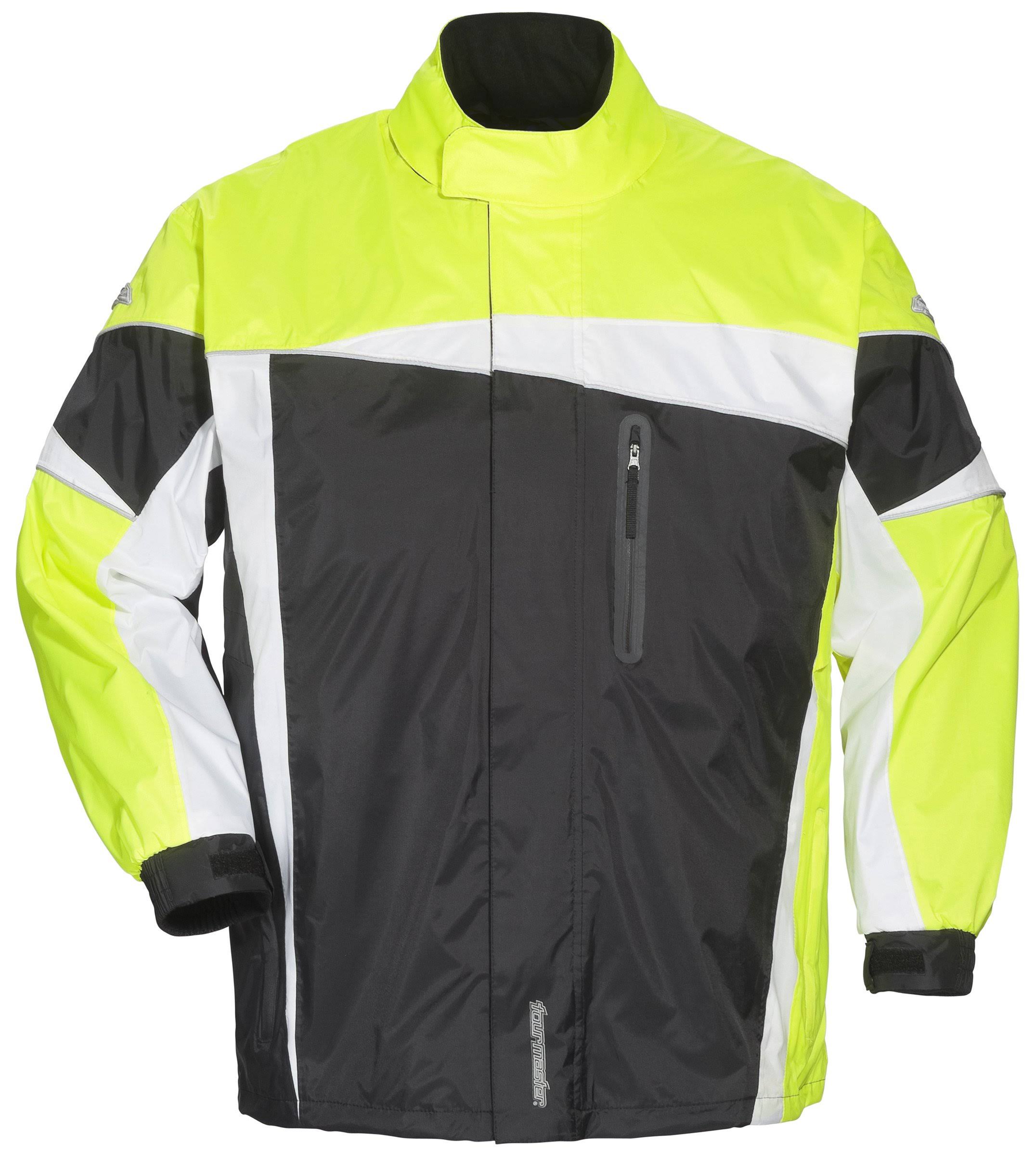 Tourmaster Defender 2.0 Two Piece Rainsuit Black/Hi-Viz 7PBD6W_9L9C