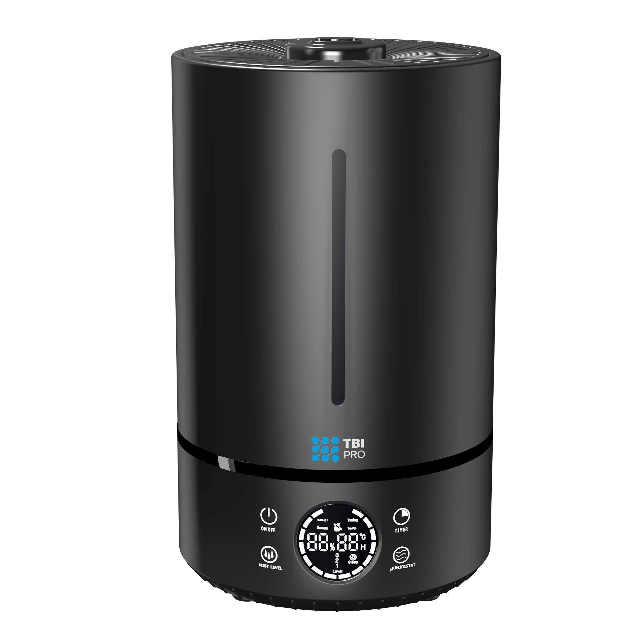 TBI Pro HUMIDIMASTER 6L Ultrasonic Humidifier with Top-Fill, 360° Nozzle for Home, AEMB74_9Y6W TBI Pro HUMIDIMASTER 6L Ultrasonic Humidifier with Top-Fill, 360° Nozzle for Home, AEMB74_9Y6W