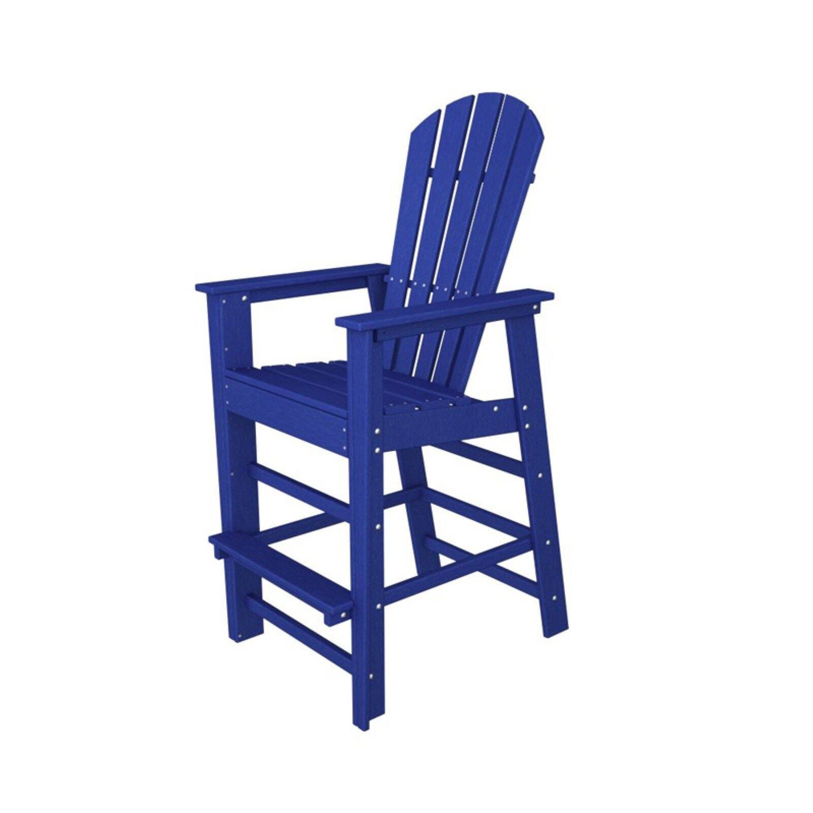 POLYWOOD South Beach Bar Chair - Pacific H96ZMQ_6PZR POLYWOOD South Beach Bar Chair - Pacific H96ZMQ_6PZR