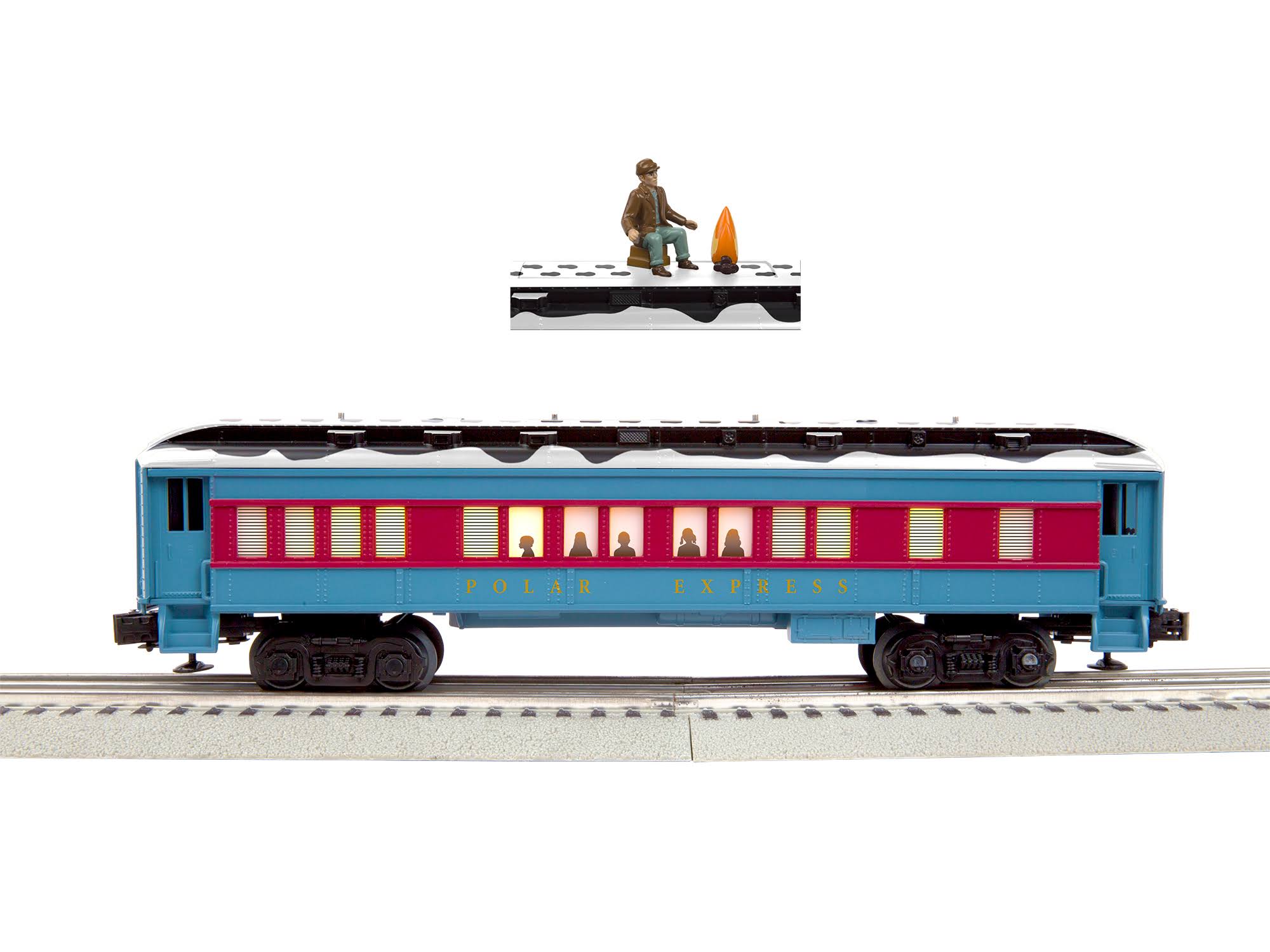 Lionel 6-84602 O The Polar Express Disappearing Hobo P6ACGE_MWN4 Lionel 6-84602 O The Polar Express Disappearing Hobo P6ACGE_MWN4