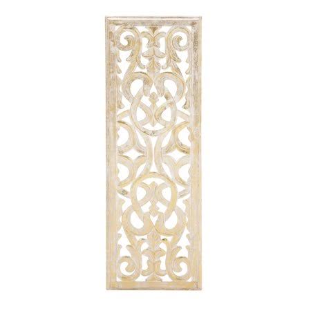 Monroe Lane Traditional Carved Scroll And Flourish Design Wooden Wall Panel - DAZRXD_ETMT Monroe Lane Traditional Carved Scroll And Flourish Design Wooden Wall Panel - DAZRXD_ETMT
