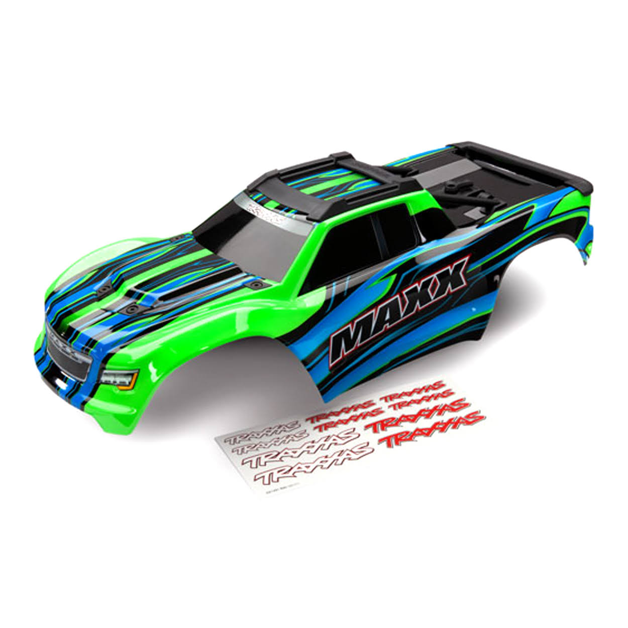 Traxxas 8911G Body Maxx Green (Painted) Decal MR2TPL_DZKU