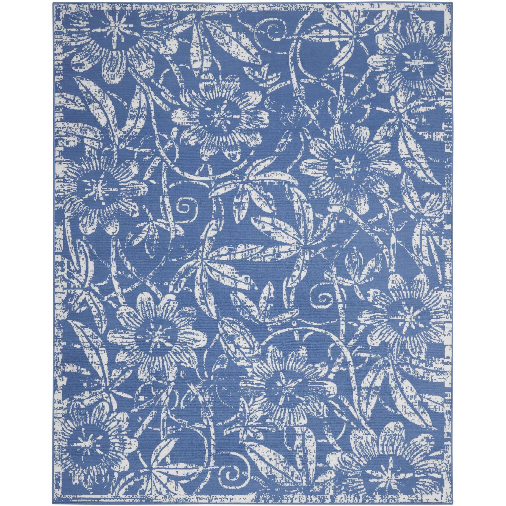 Nourison Whimsicle WHS05 Area Rug | Blue | 7' x 10' Q175UW_0MUT Nourison Whimsicle WHS05 Area Rug | Blue | 7' x 10' Q175UW_0MUT