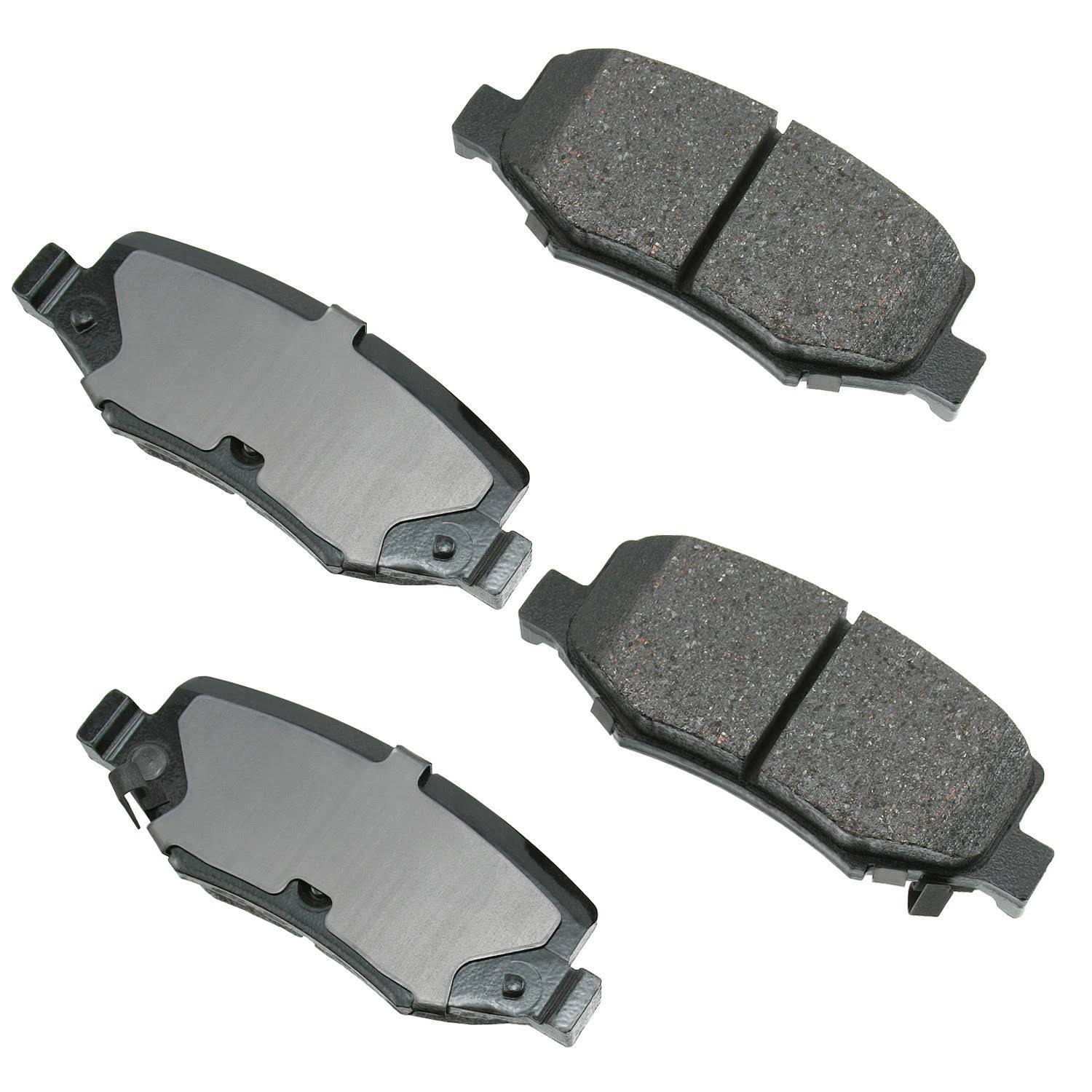 Akebono ACT1274 ProACT Ultra Premium Ceramic Disc Brake Pad WO5ZMA_UOIT Akebono ACT1274 ProACT Ultra Premium Ceramic Disc Brake Pad WO5ZMA_UOIT