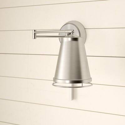 Zara 1 - Light Swing Arm Mercury Row Finish Brushed 74BVJX_SETJ Zara 1 - Light Swing Arm Mercury Row Finish Brushed 74BVJX_SETJ