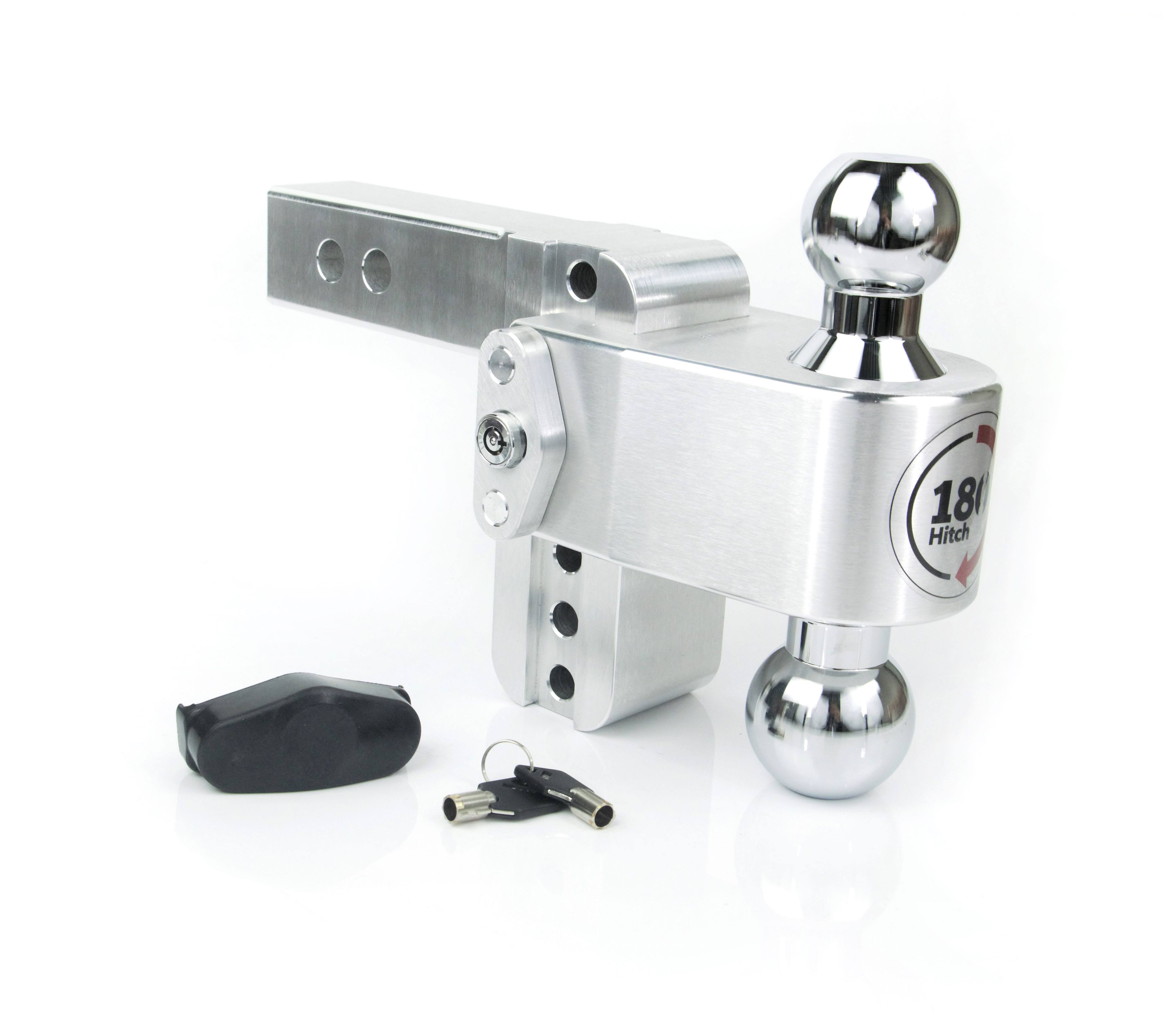 Weigh Safe Turnover Ball 4 in. Drop Hitch with 2 in. Shank, CTB4-E2LI5X_DIH3