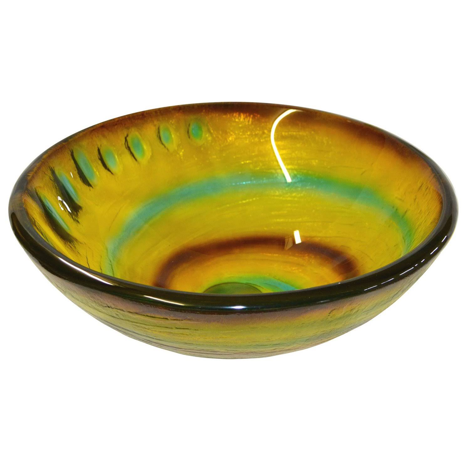 Eden Bath Candy Swirls Glass Vessel Sink UXN0OI_3YNB Eden Bath Candy Swirls Glass Vessel Sink UXN0OI_3YNB
