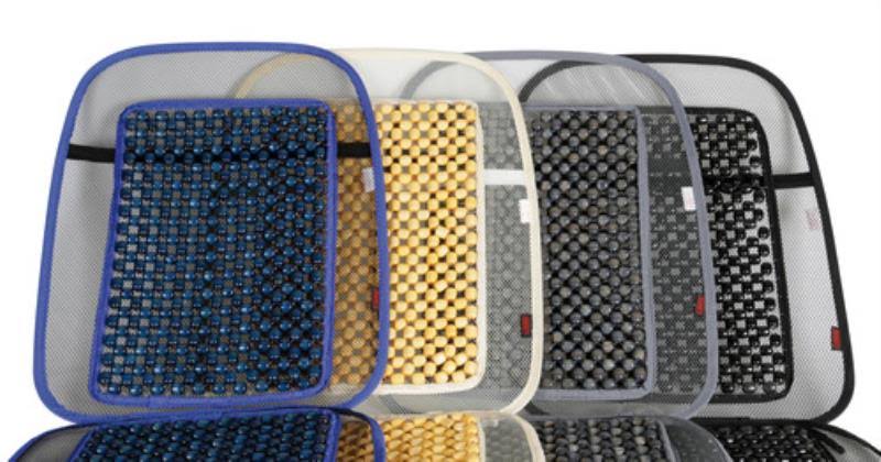Evoluzione, Wooden Beads Cushion - Blue Car Seat Cushions Leather Car Cushions Lumbar Support Back Support Cushions Seat Back U6Y2SB_A4GQ Evoluzione, Wooden Beads Cushion - Blue Car Seat Cushions Leather Car Cushions Lumbar Support Back Support Cushions Seat Back U6Y2SB_A4GQ
