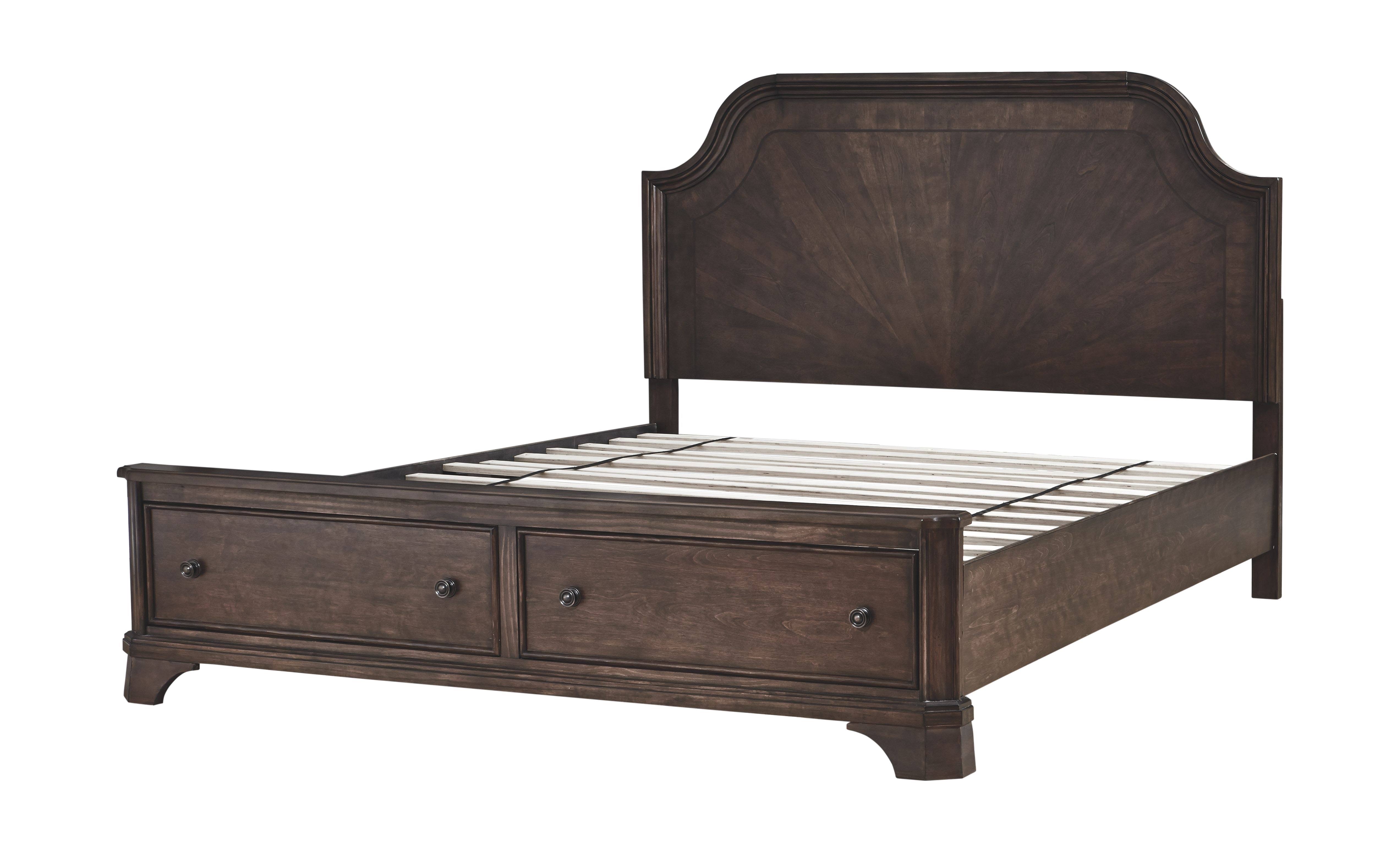 Ashley Adinton Queen Panel Rails with Roll WQUUOS_5OBI Ashley Adinton Queen Panel Rails with Roll WQUUOS_5OBI