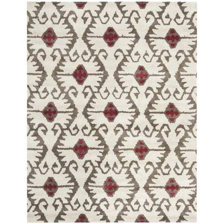 Bungalow Rose Kouerga Hand-Tufted Wool/Ivory Brown Area Rug, Size Rectangle 5' x 8' YMKHE6_NCN4 Bungalow Rose Kouerga Hand-Tufted Wool/Ivory Brown Area Rug, Size Rectangle 5' x 8' YMKHE6_NCN4