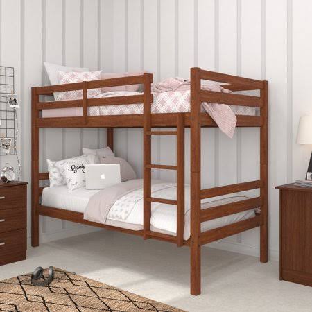 Campbell Wood Twin Over Twin Bunk Bed, Oak, by Hillsdale Living AHC8GI_GLGT